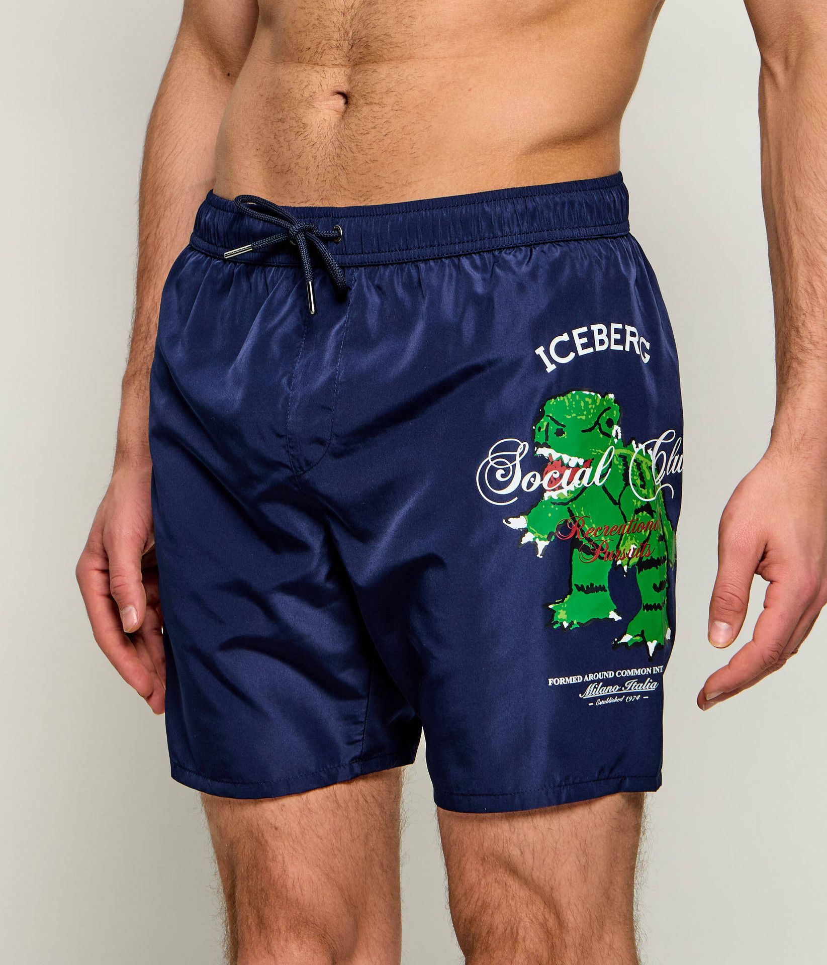 Iceberg Szorty kąpielowe Regular Fit