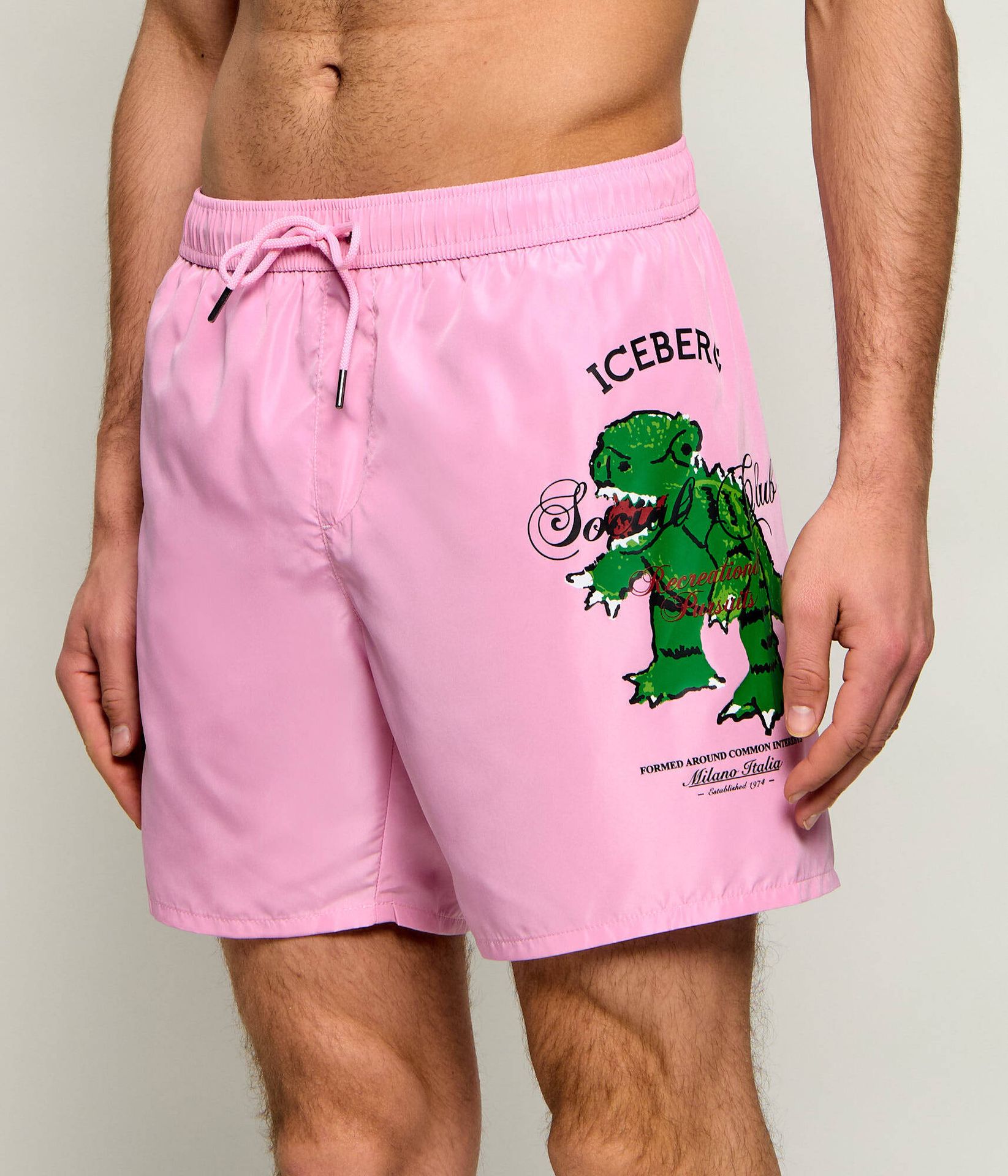 Iceberg Szorty kąpielowe Regular Fit
