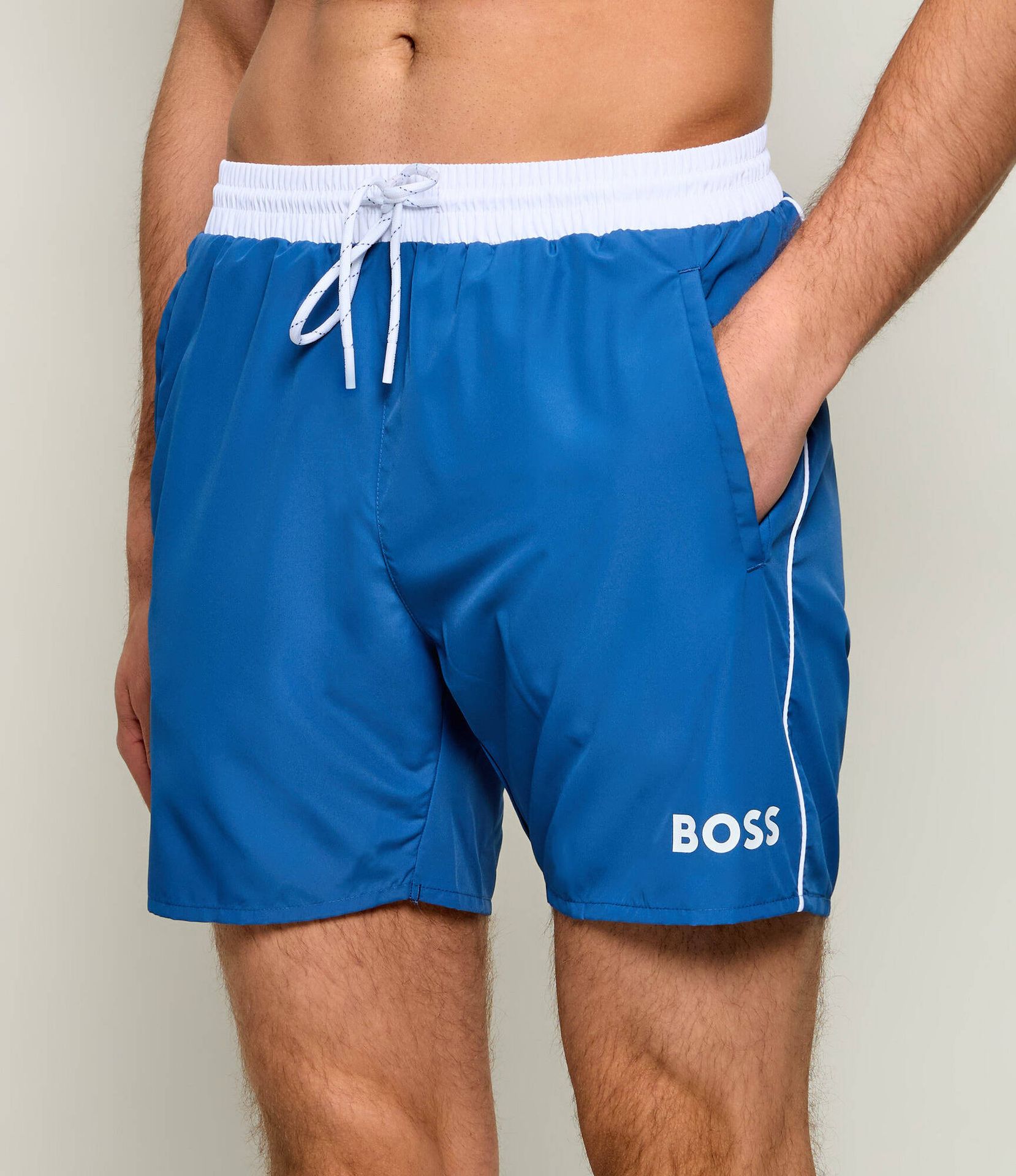 BOSS BLACK Szorty kąpielowe Starfish Regular Fit