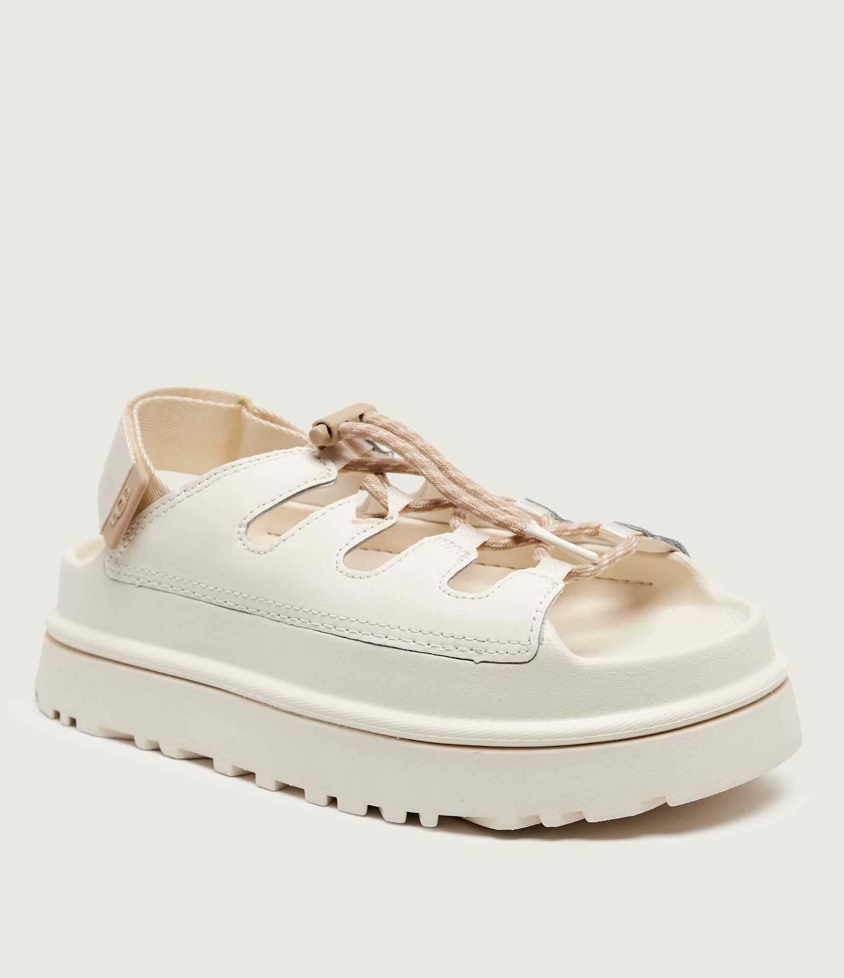 UGG Skórzane sandały W GOLDENGLOW TOGGLE