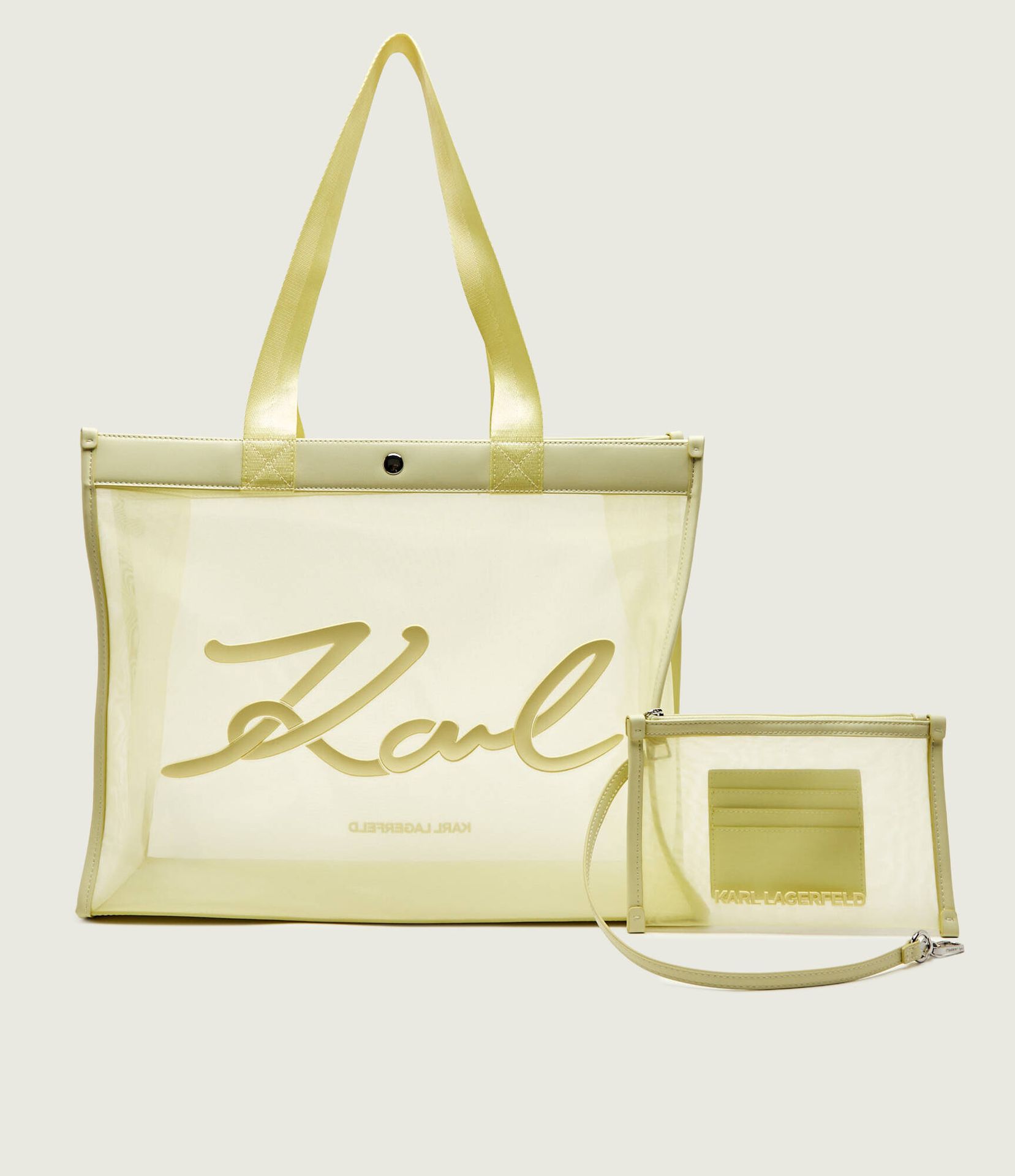 Karl Lagerfeld Jeans Torba plażowa + saszetka K/Signature