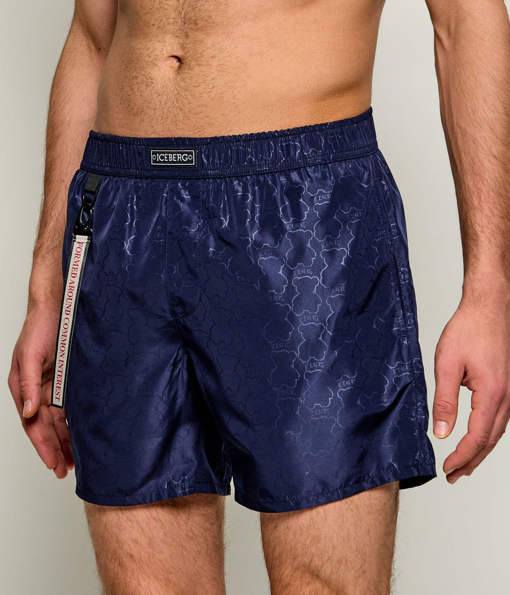 Iceberg Szorty kąpielowe Regular Fit