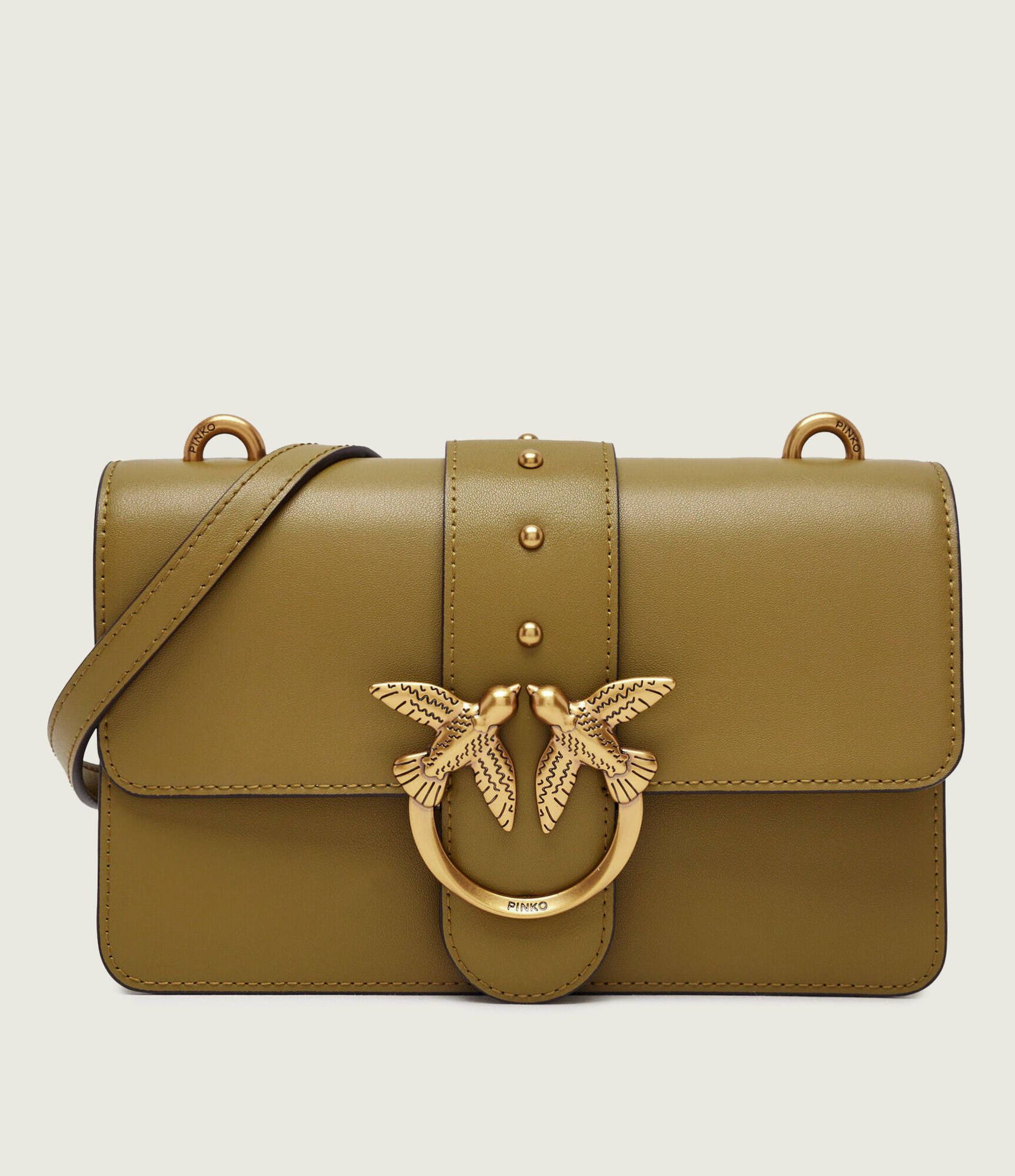 Pinko Skórzana listonoszka LOVE ONE MINI CL