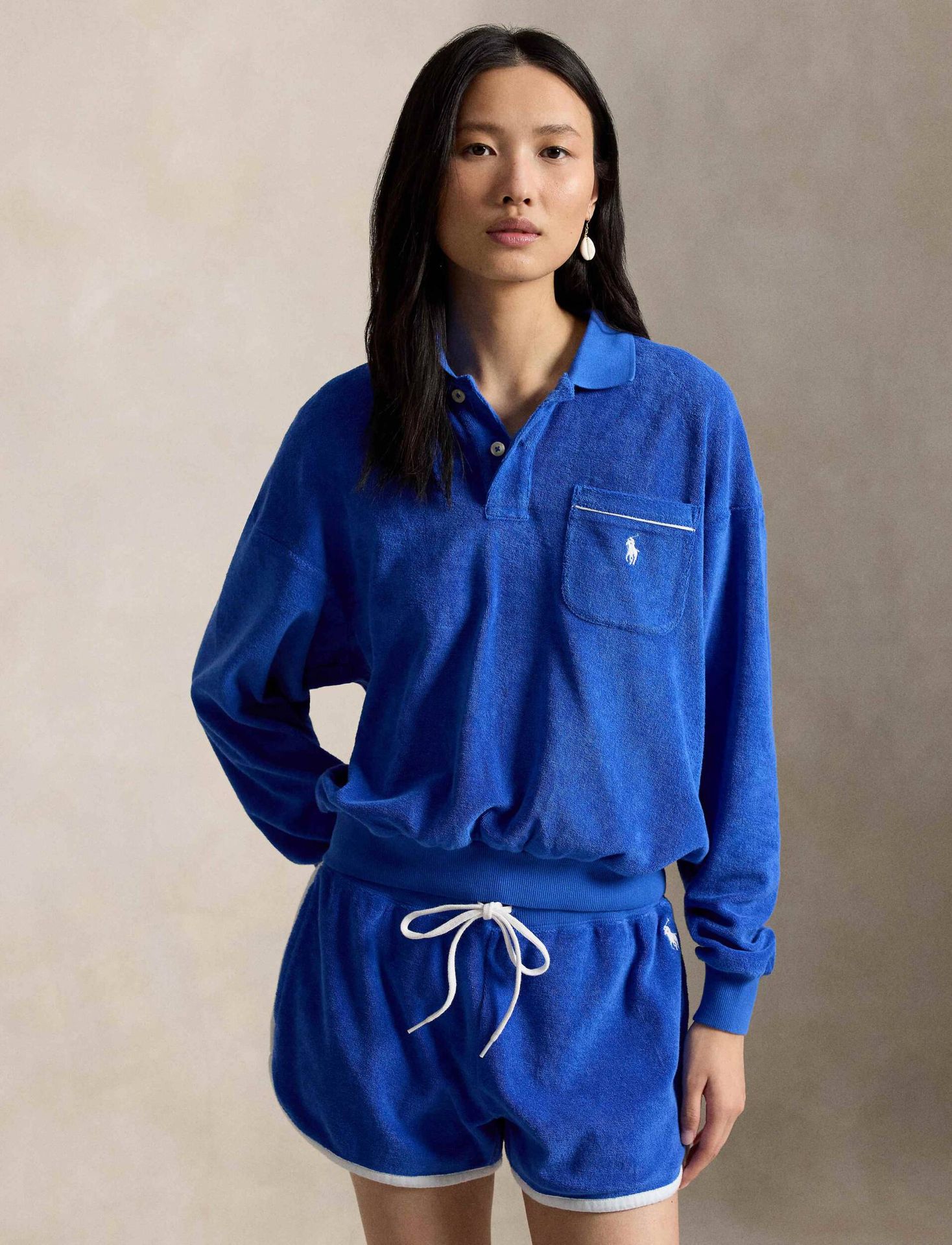 POLO RALPH LAUREN Polo frotté Relaxed fit