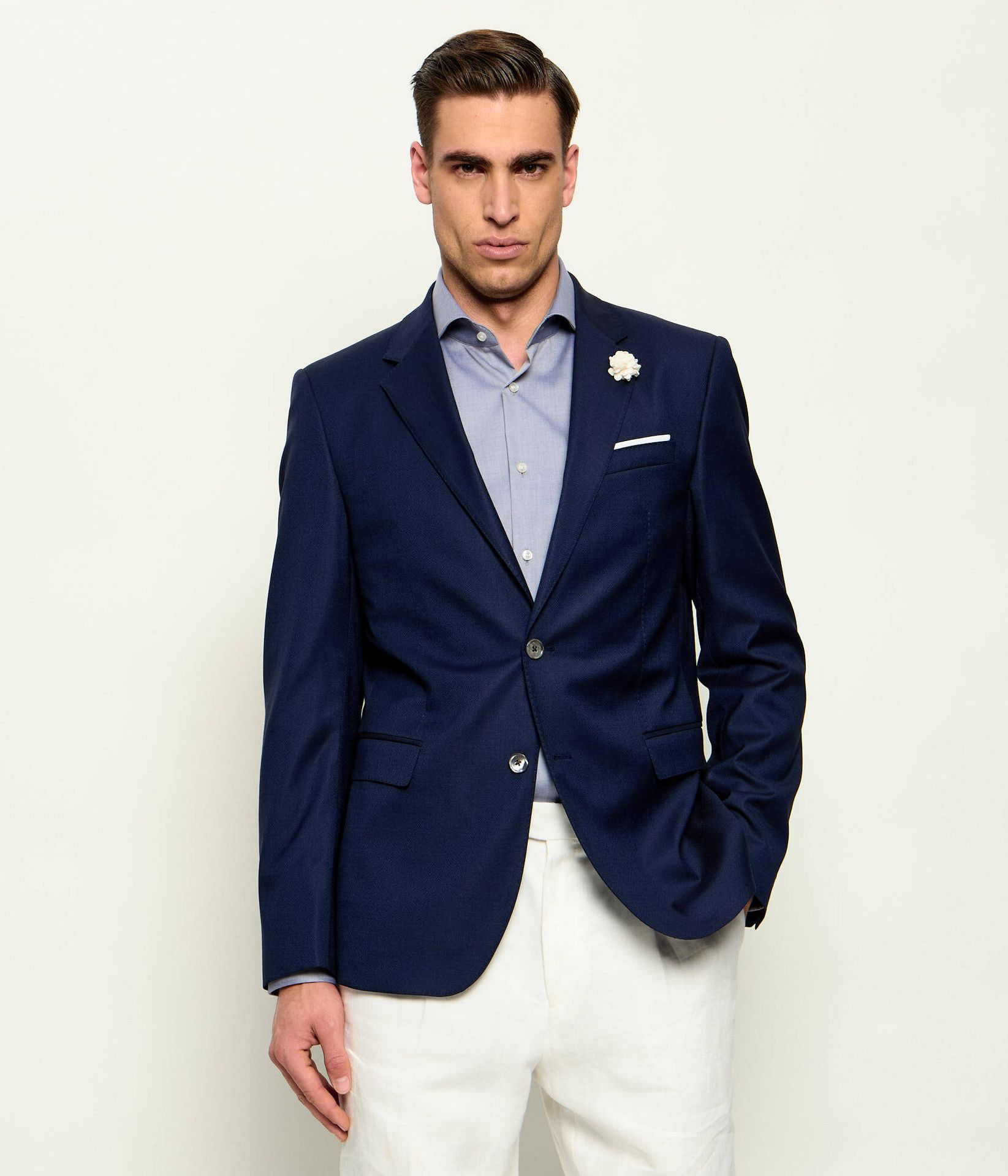 Joop! Wełniana marynarka WeddingHerby Slim Fit