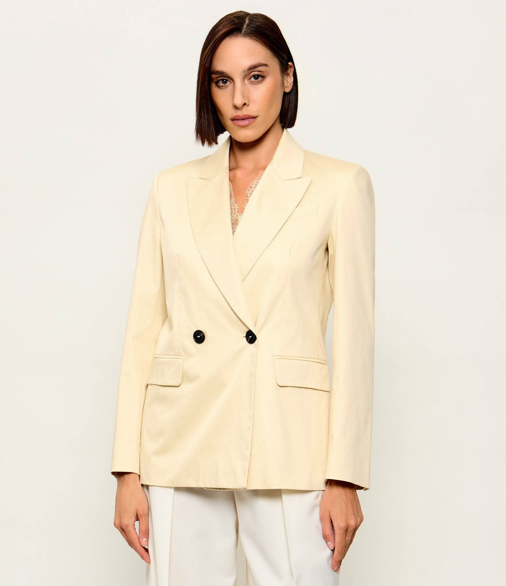 MAX&Co. Satynowa marynarka MCOGIRAFFA Relaxed fit
