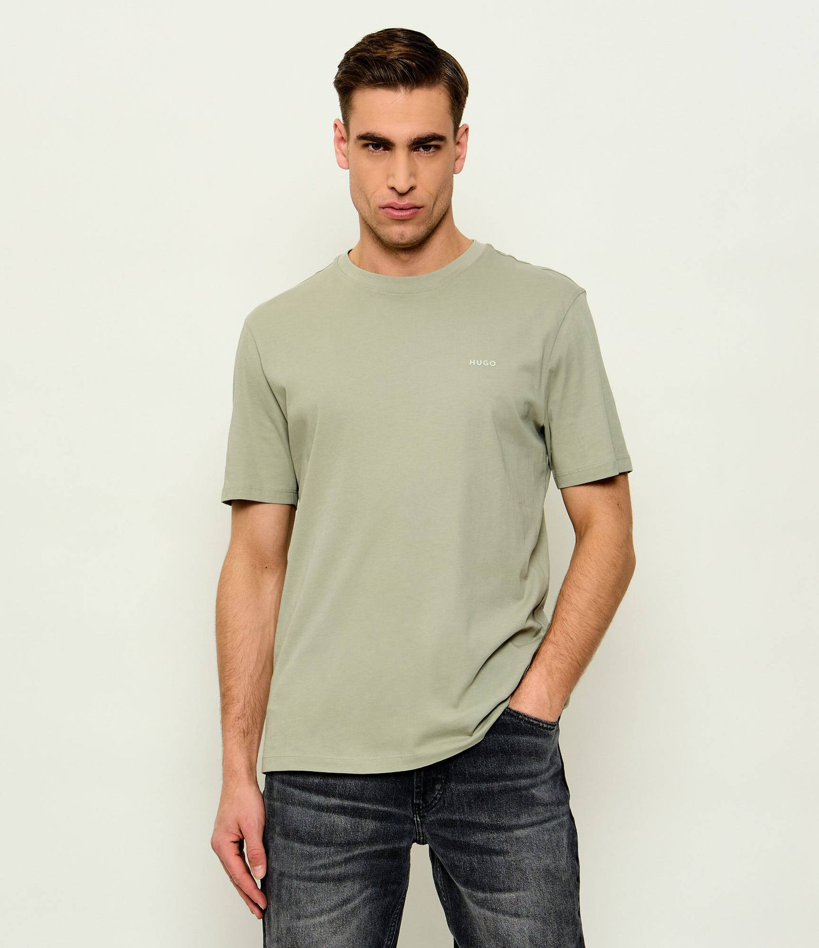 HUGO T-shirt Dero222 Regular Fit