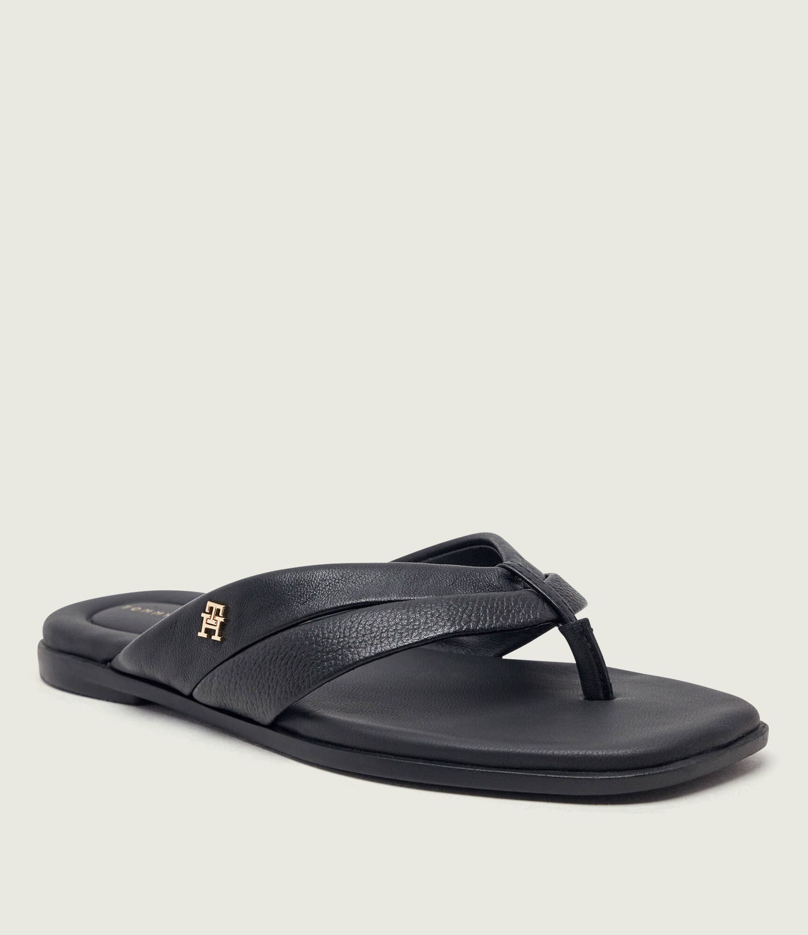Tommy Hilfiger Skórzane japonki