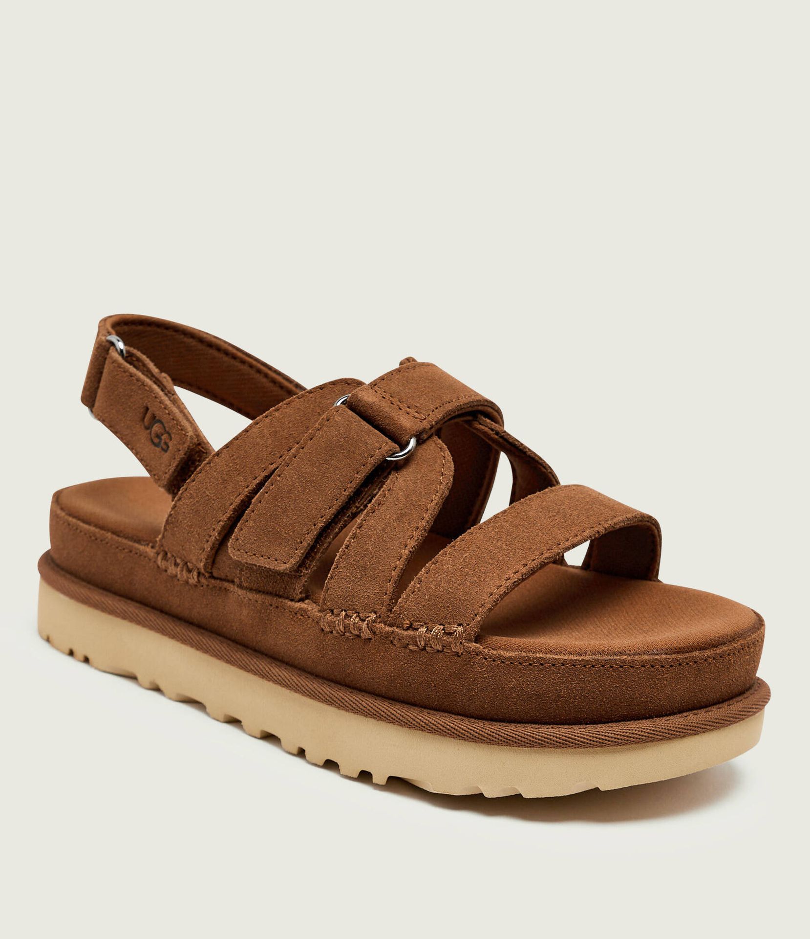 UGG Sandały GOLDENSTAR GLEAM zamsz