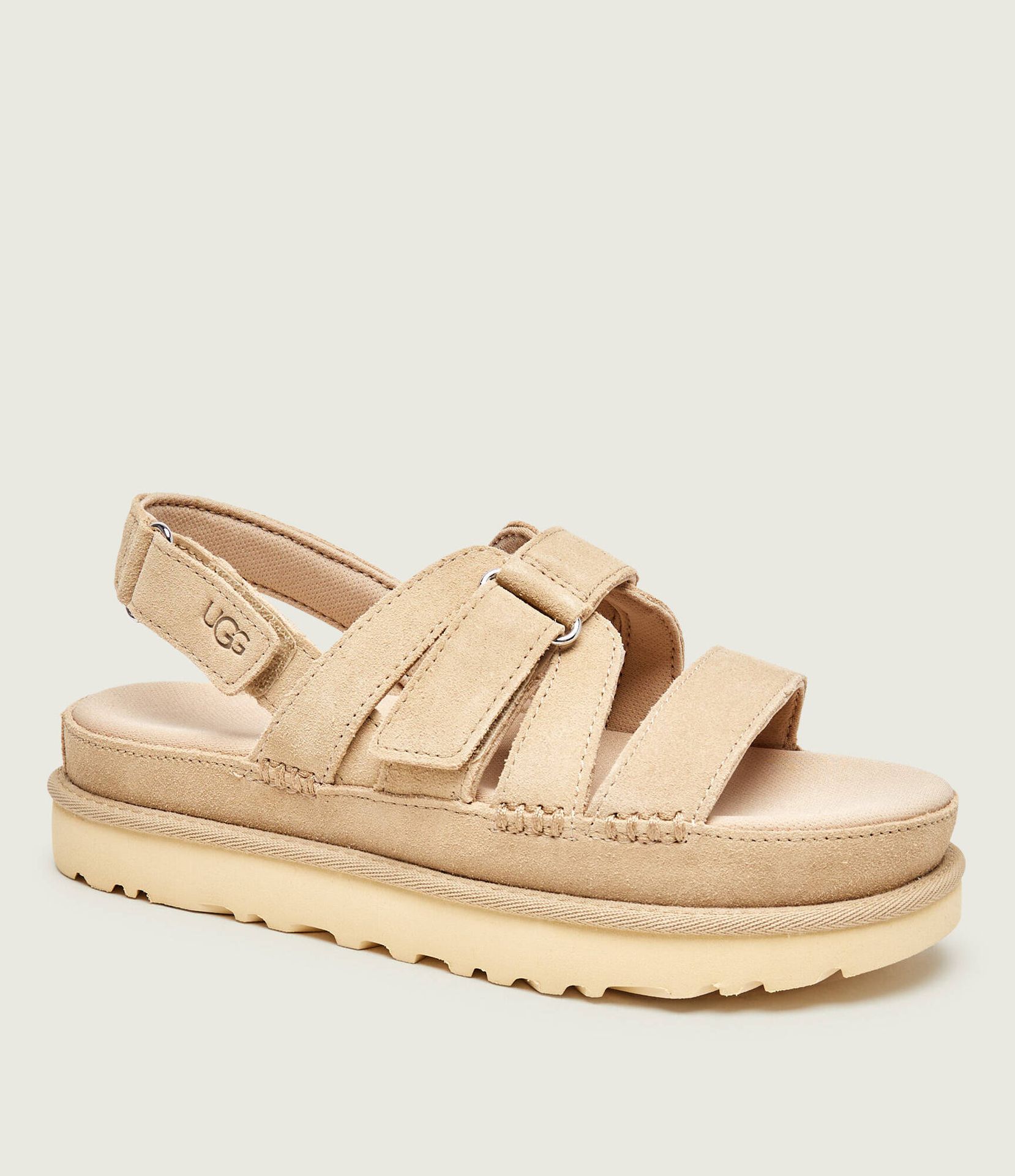 UGG Sandały GOLDENSTAR GLEAM zamsz