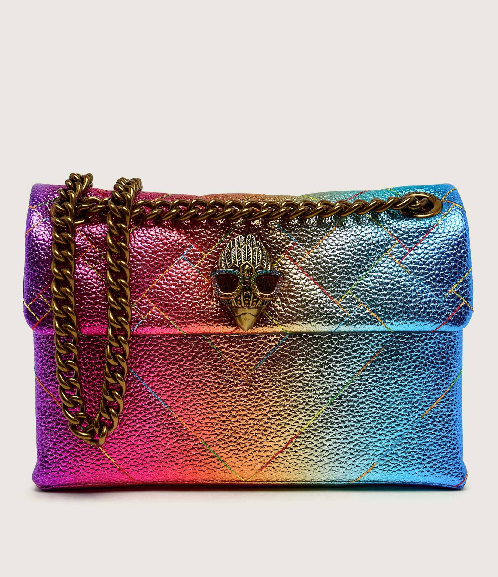 Kurt Geiger Skórzana torebka na ramię MINI KENSINGTON