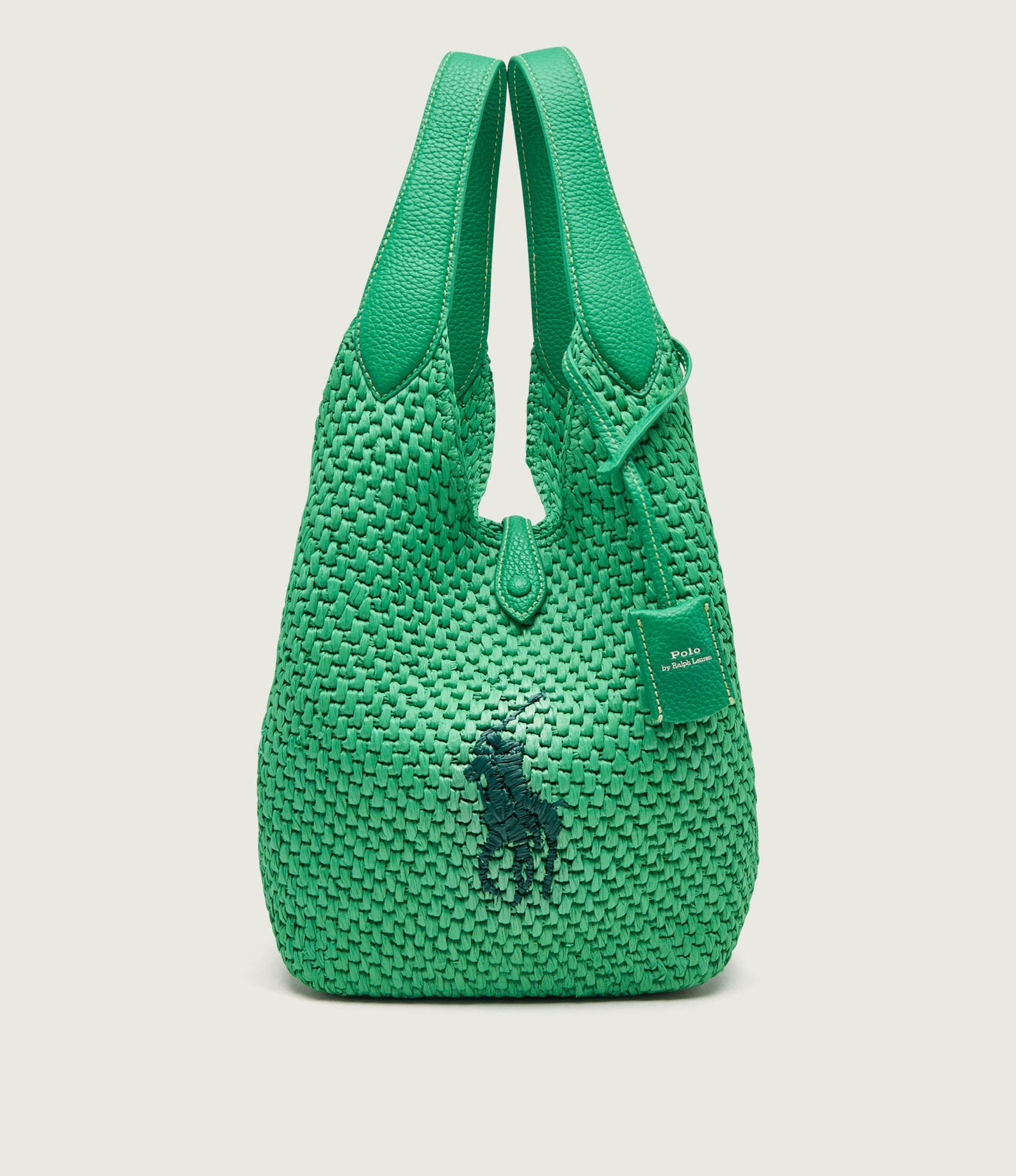 POLO RALPH LAUREN Torebka na ramię Play Big Pony z dodatkiem skóry