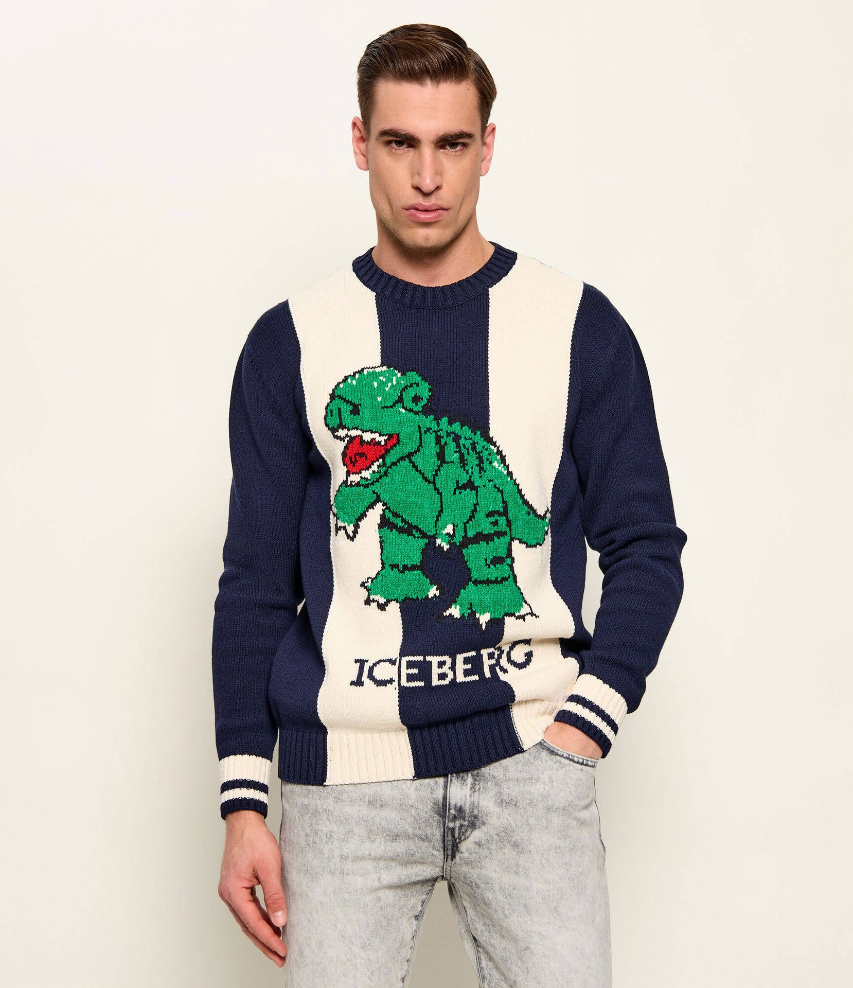 Iceberg Sweter DRAGON Regular Fit