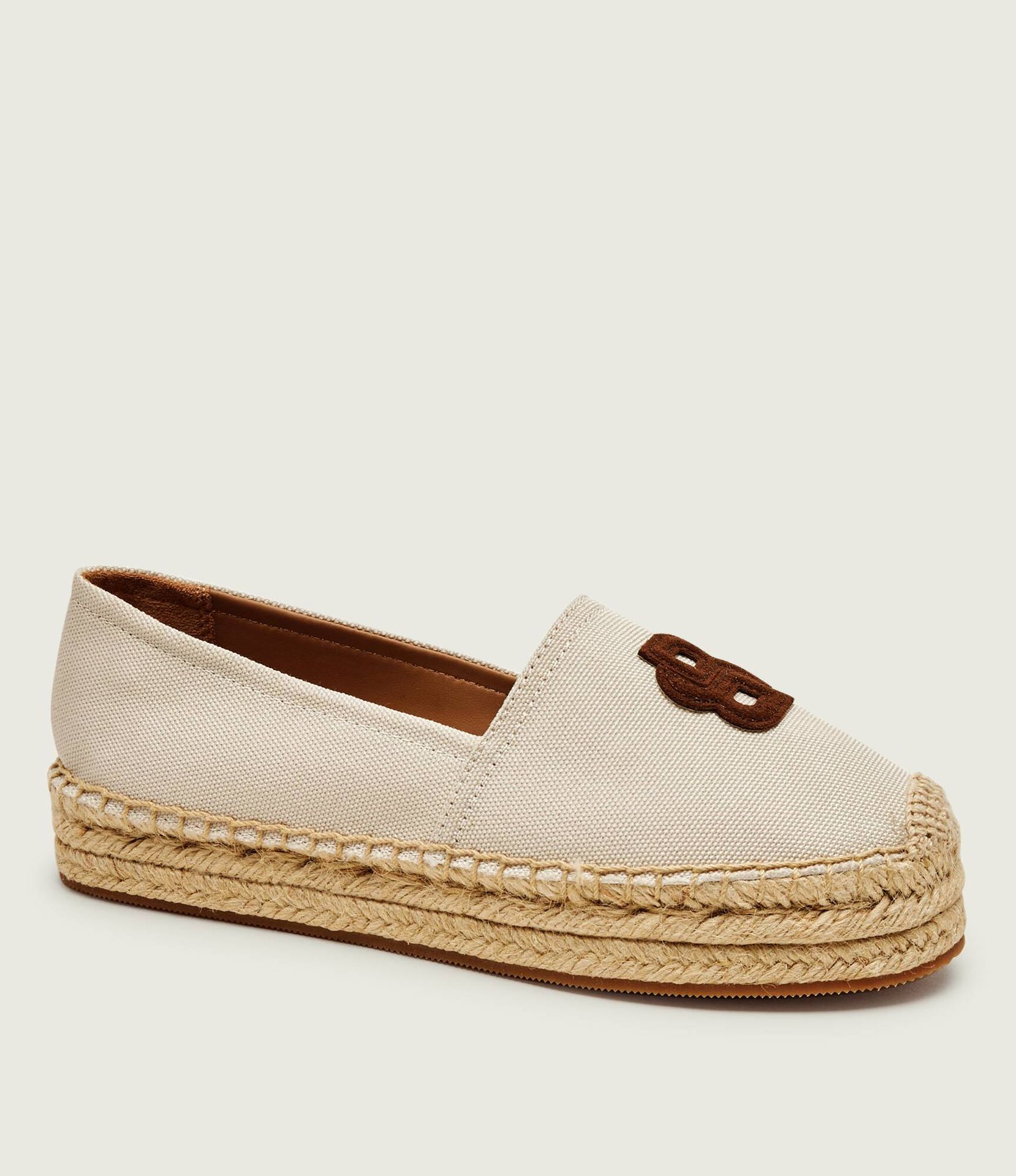 BOSS BLACK Espadryle Madeira_Slon_CVBBHF z dodatkiem skóry