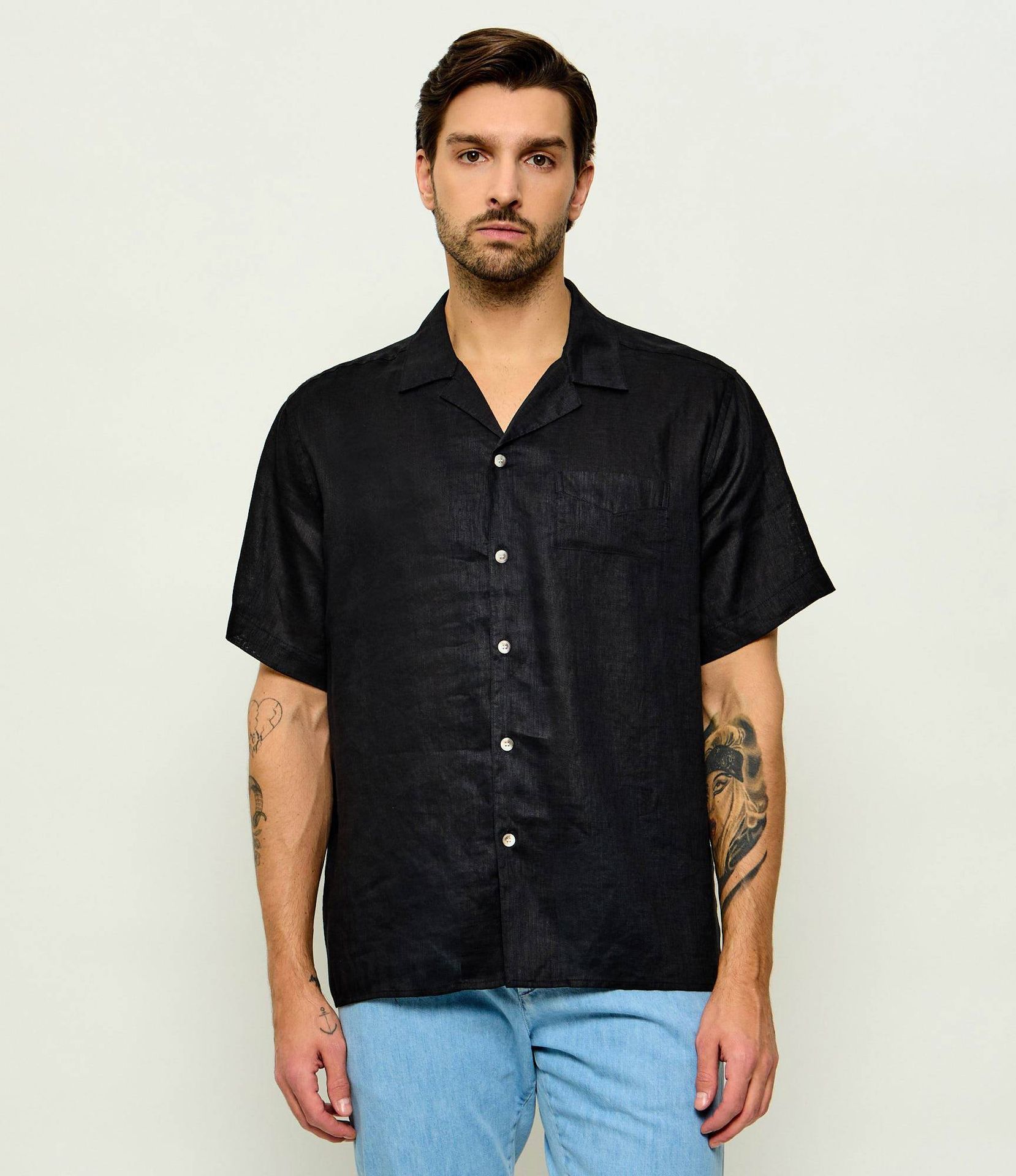 Sand Copenhagen Lniana koszula 3464 M - Chad Relaxed fit