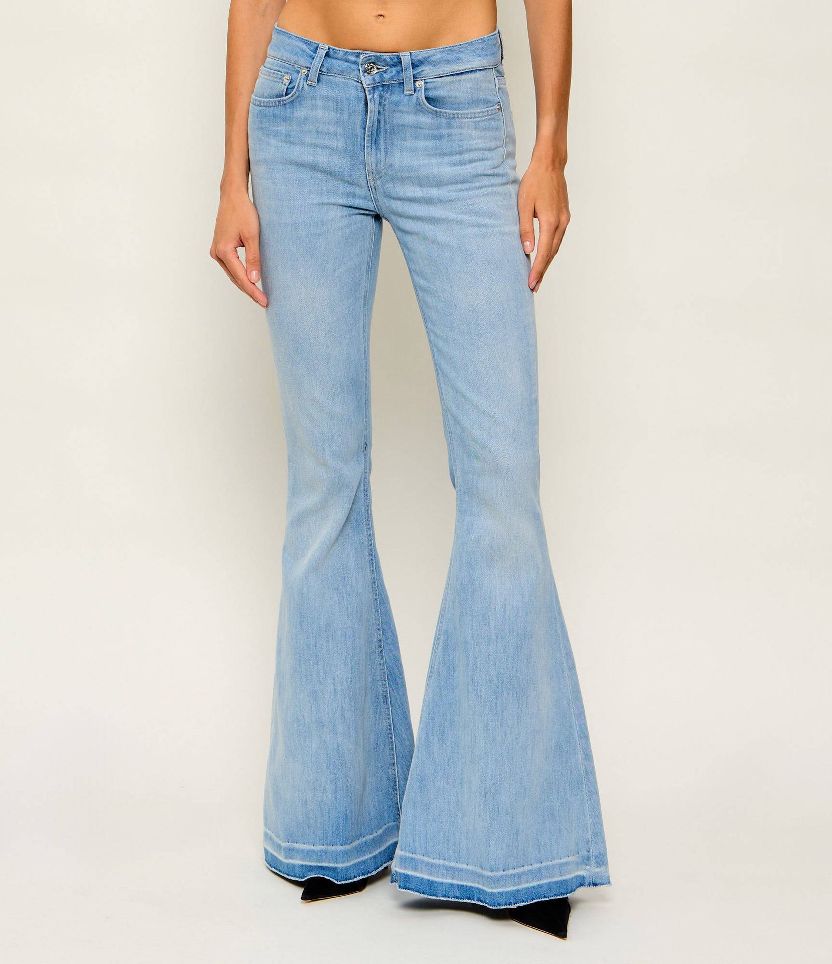DONDUP - made in Italy Jeansy KAREN flare fit