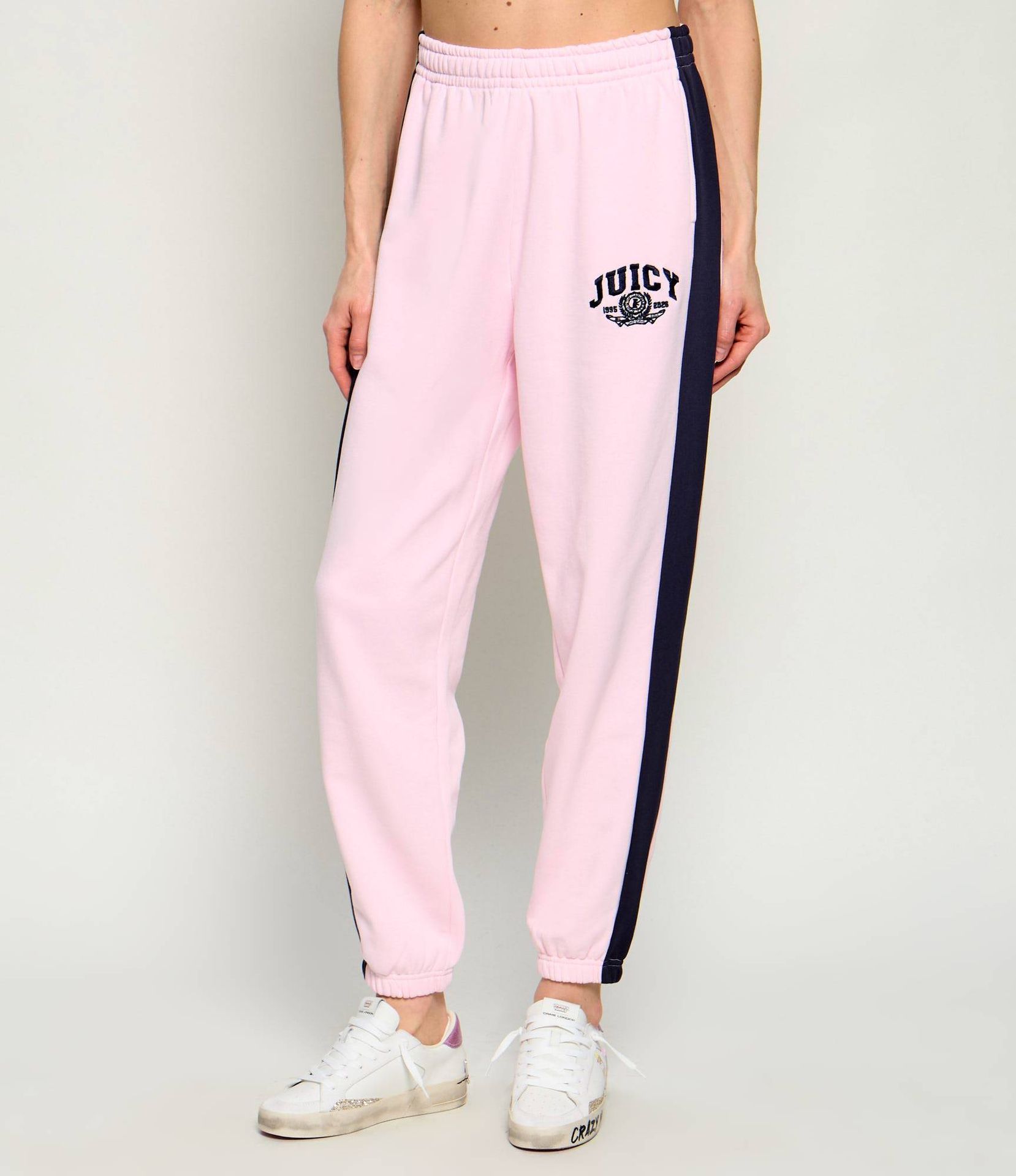 Juicy Couture Spodnie dresowe COLLEGE CREST Regular Fit