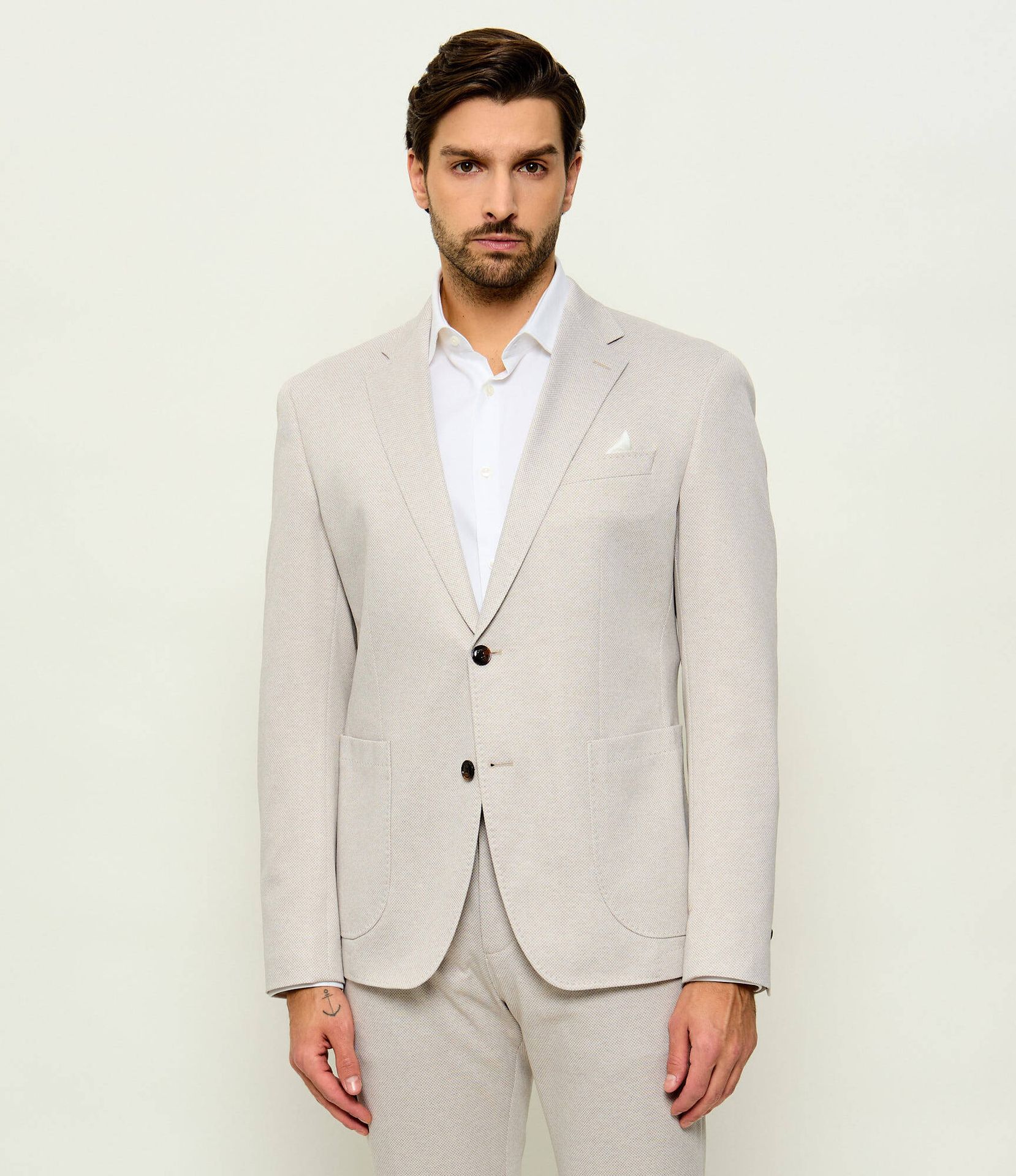 Joop! Marynarka Hoverest Slim Fit z dodatkiem wełny