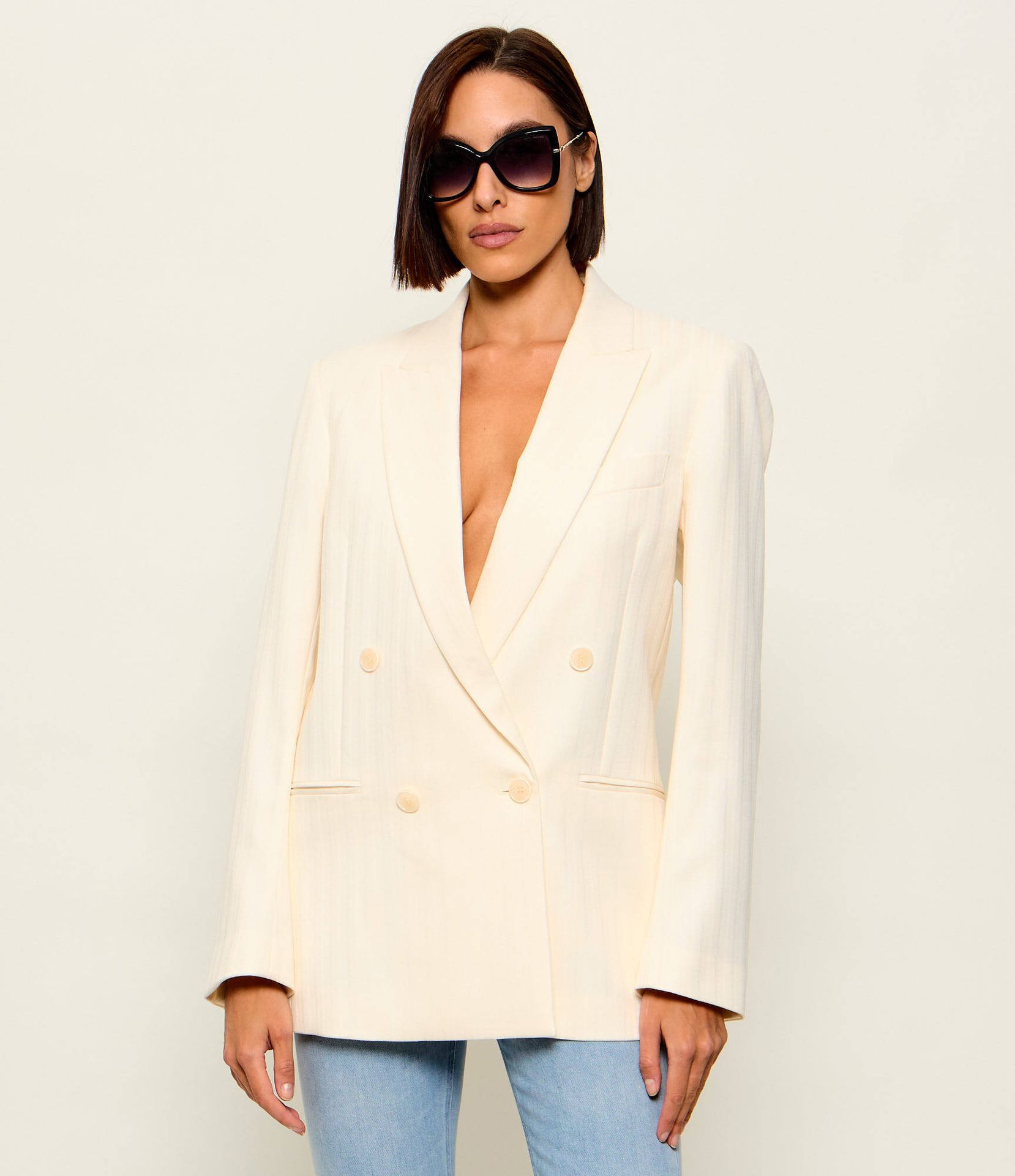 Patrizia Pepe Marynarka Loose fit