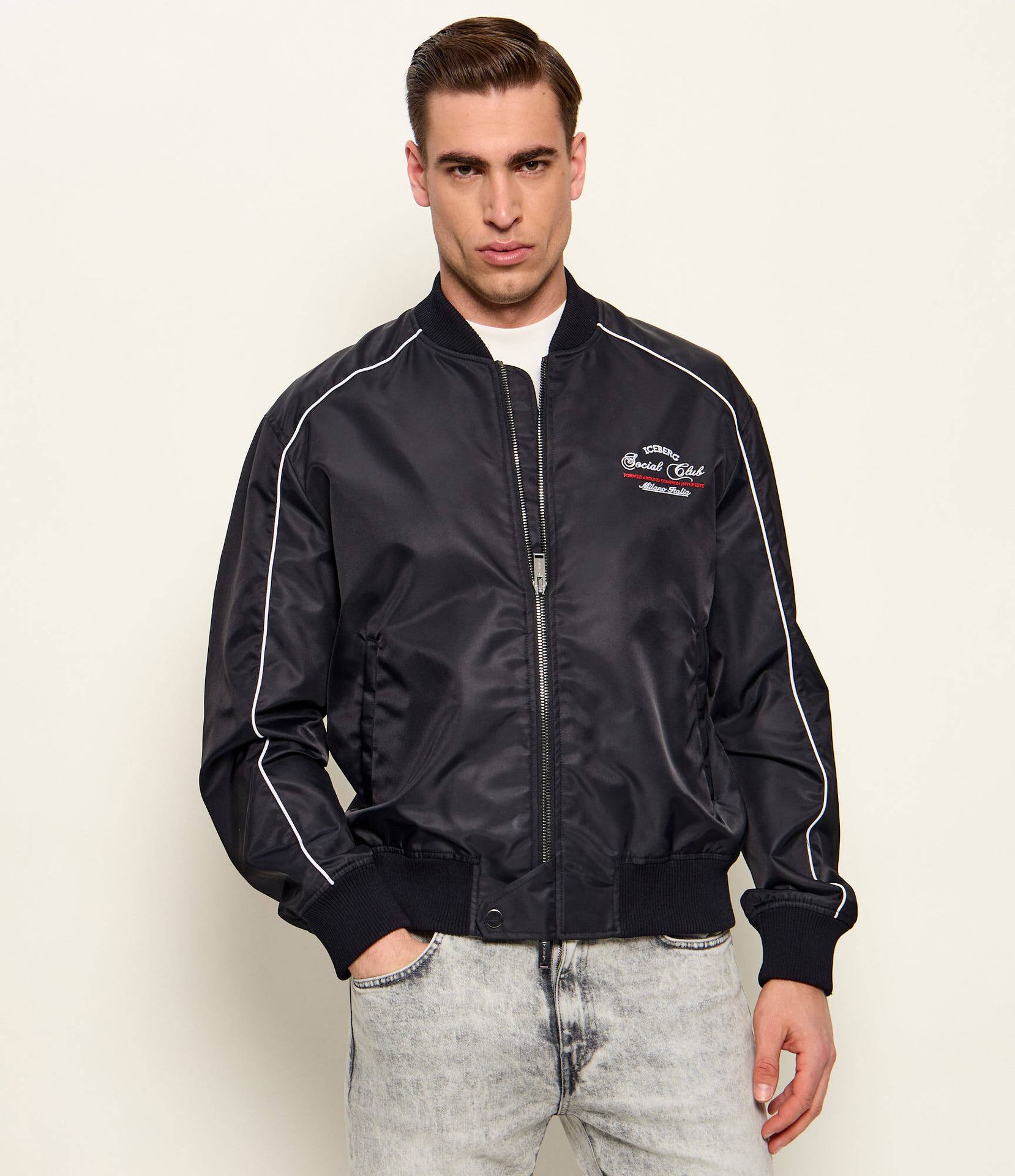 Iceberg Kurtka bomber Regular Fit