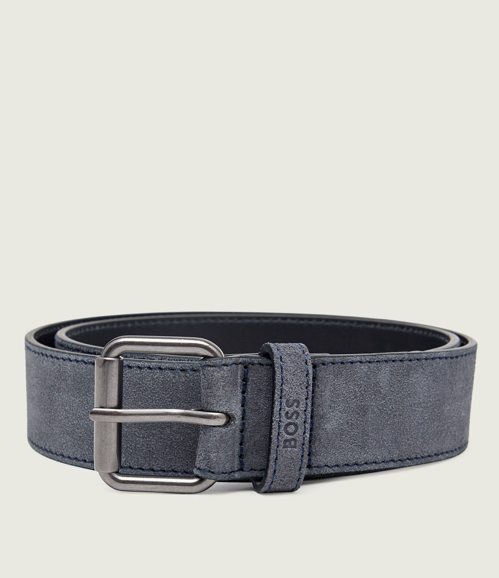 BOSS BLACK Pasek Narun-Sd-St_Sz35 zamsz
