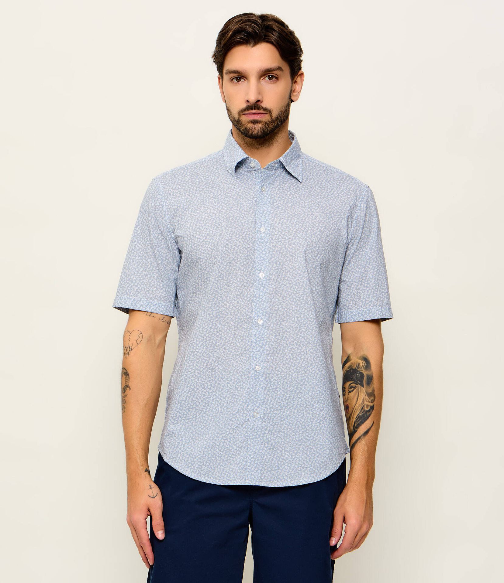 BOSS ORANGE Koszula Rash_2_M Regular Fit