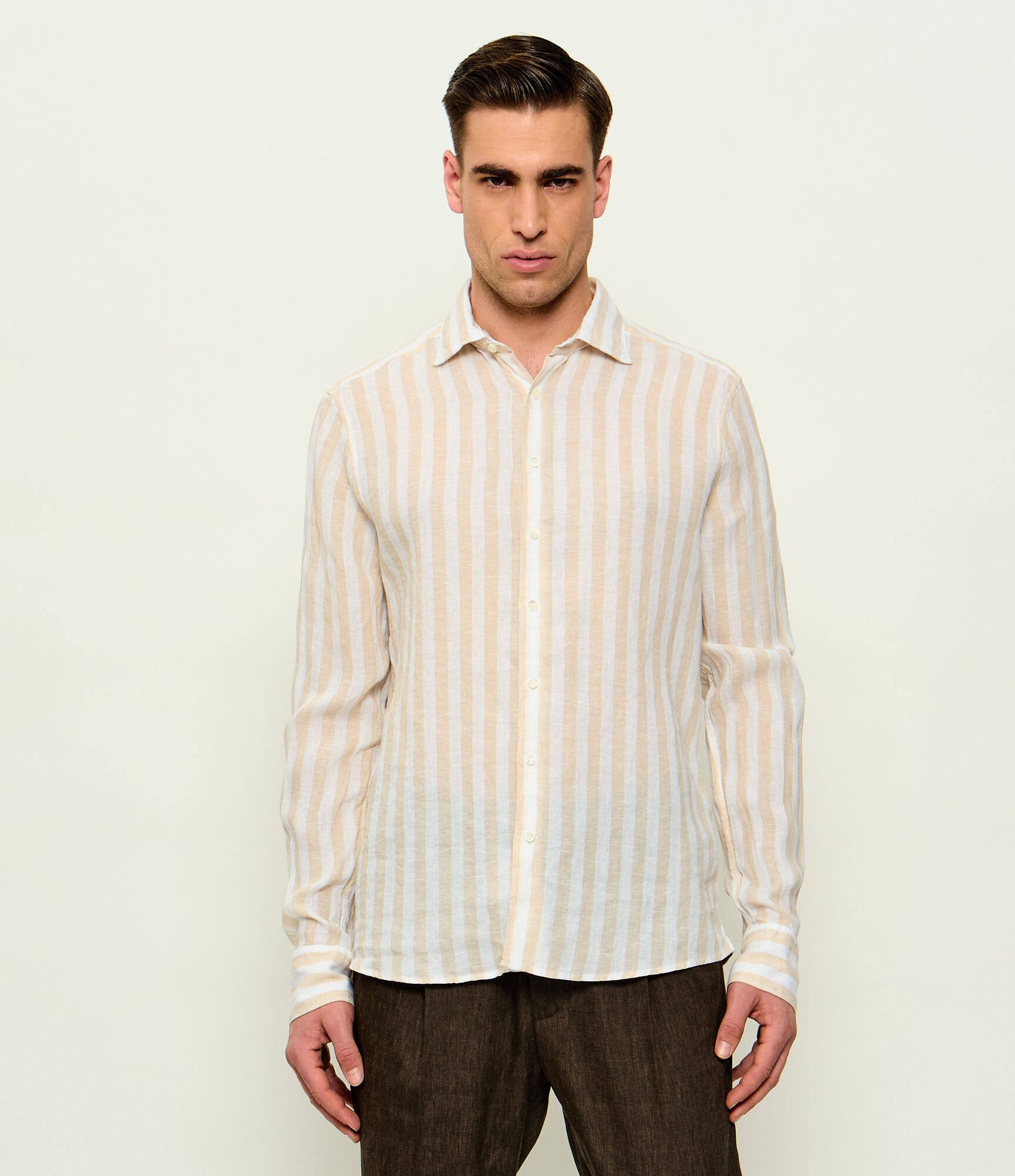 Stenströms Lniana koszula Slim Fit