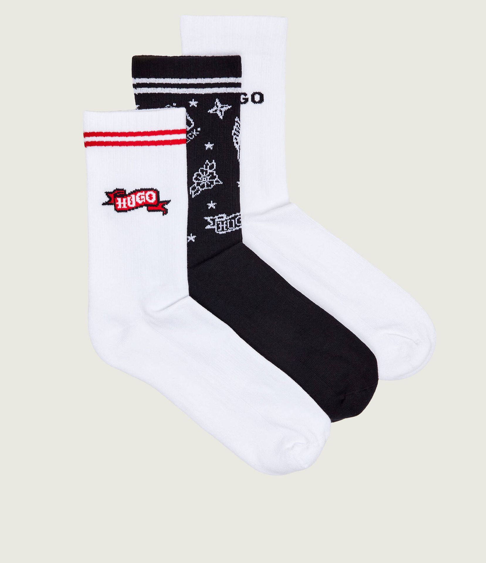 Hugo Bodywear Skarpety 3-pack TATTOO