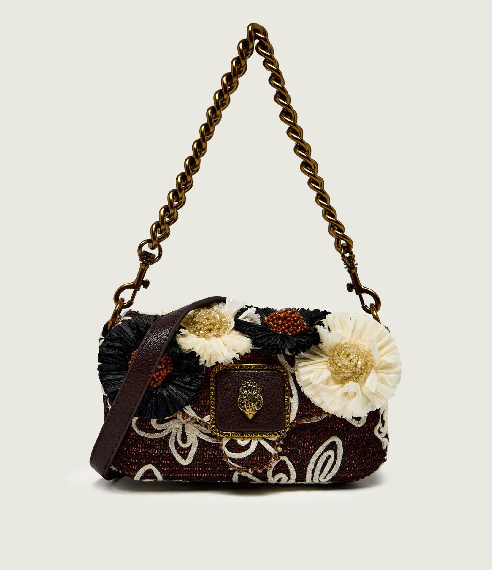 Kurt Geiger Torebka na ramię MINI PIMLICO FLOWER