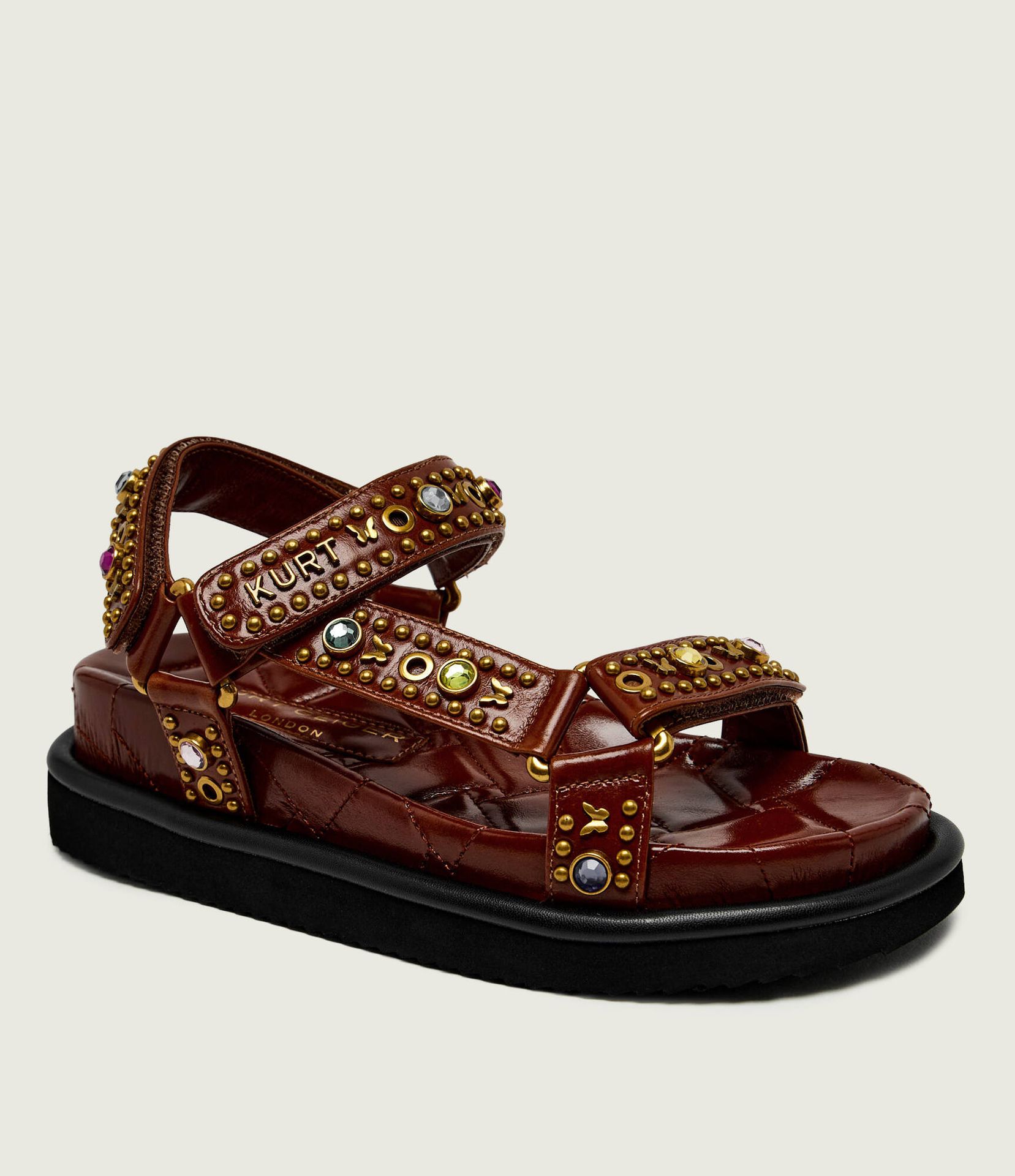 Kurt Geiger Skórzane sandały ORSON