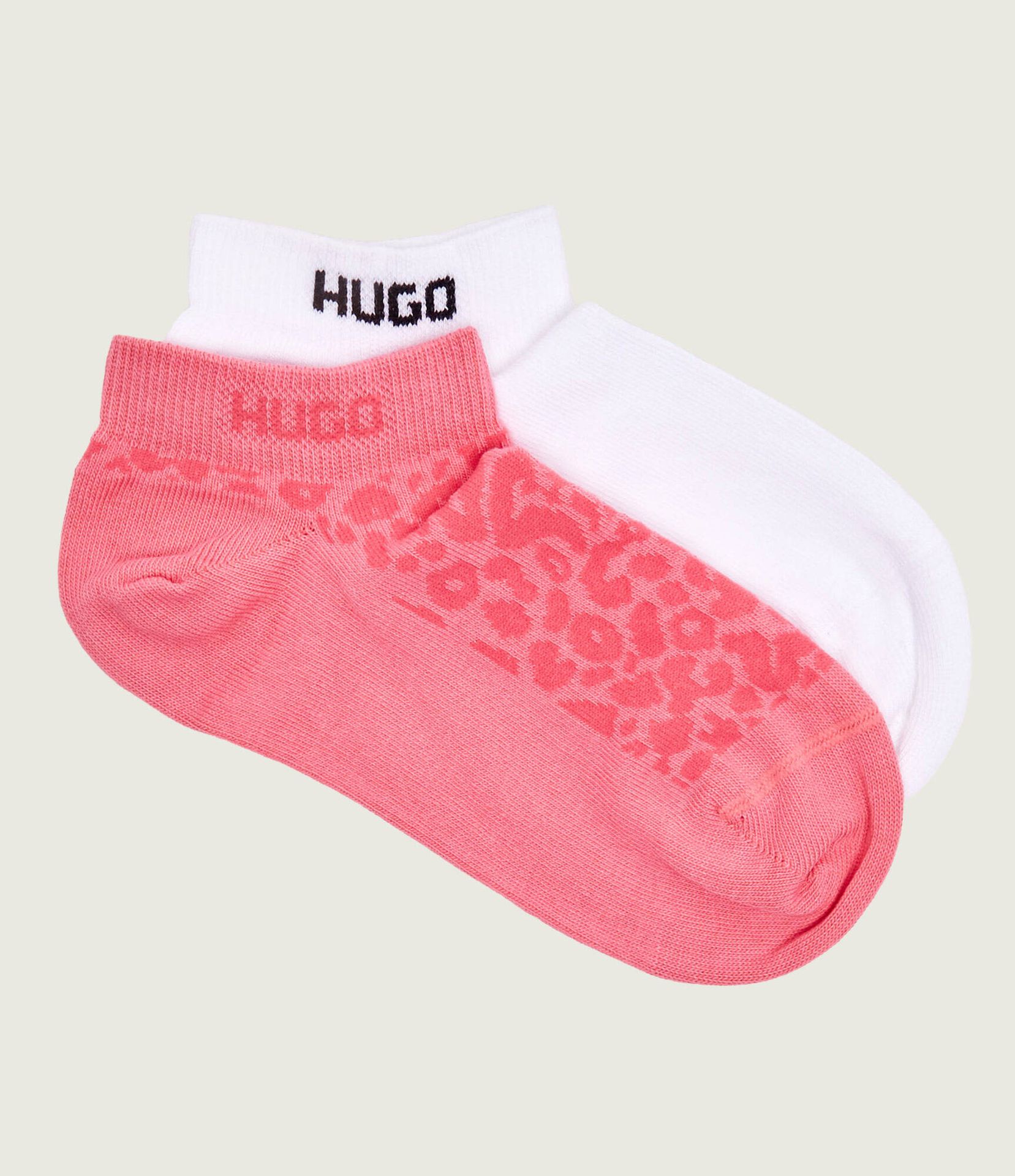Hugo Bodywear Skarpety/stopki 2-pack LEO LOGO