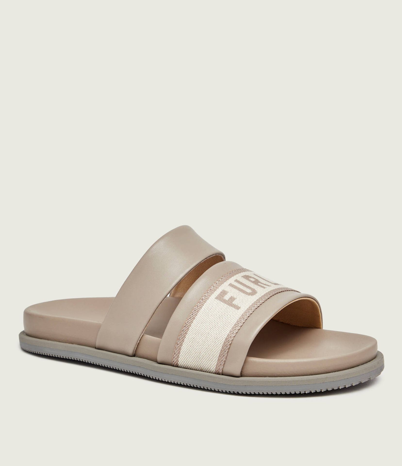Furla Skórzane klapki FURLA TIDE