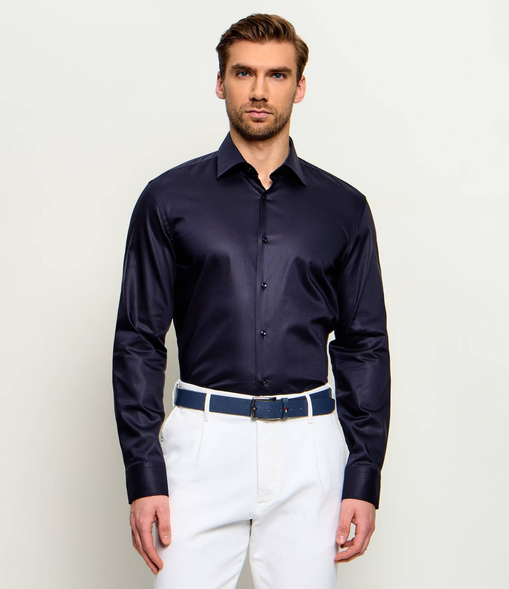 BOSS BLACK Koszula H-HANK-K-C3-261 Slim Fit easy iron