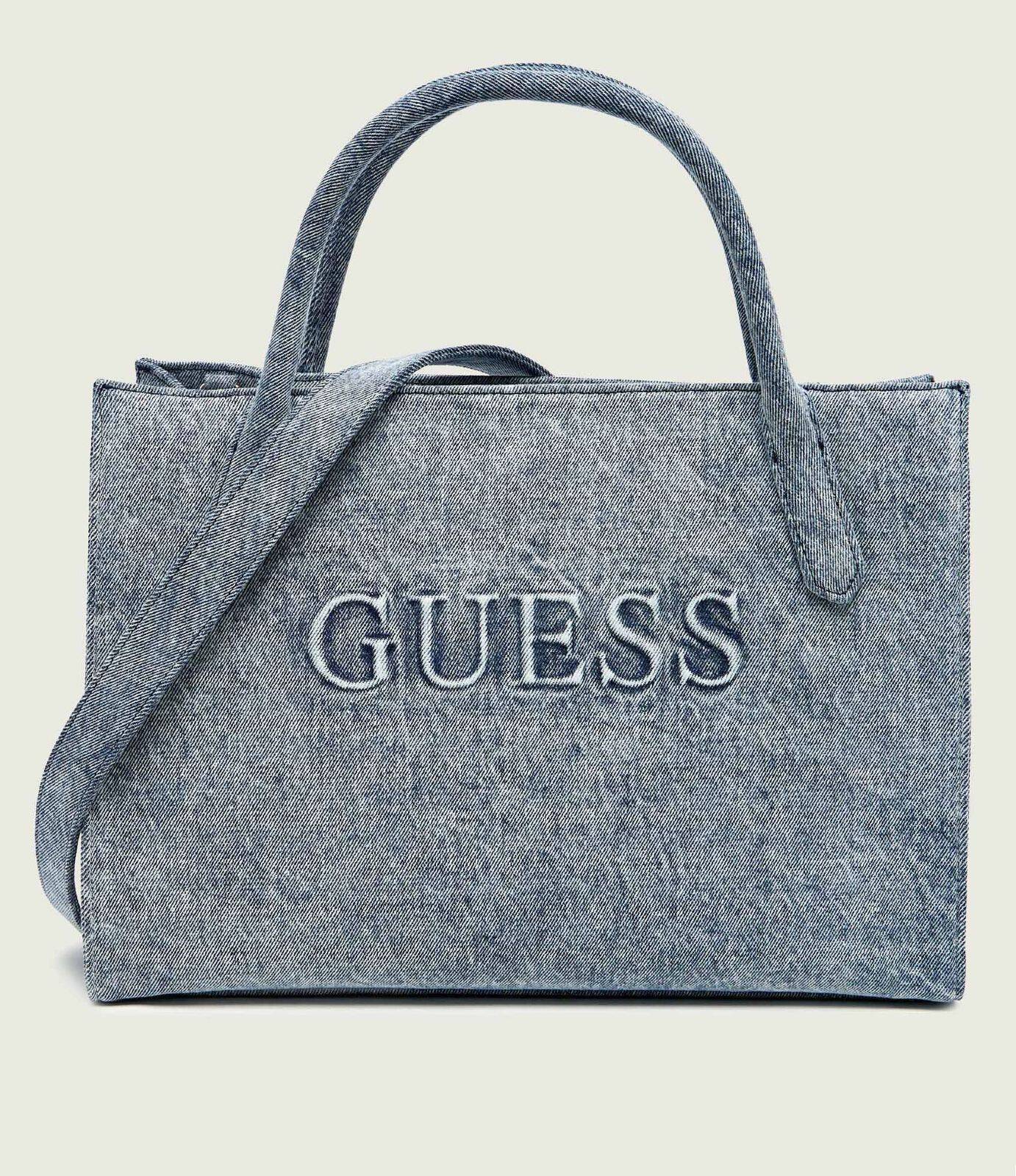 Guess Jeansowa shopperka JODI