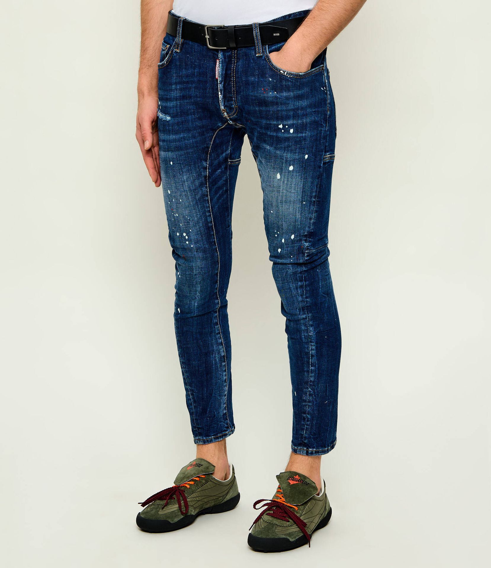 Dsquared2 Jeansy Tidy Biker Slim Fit