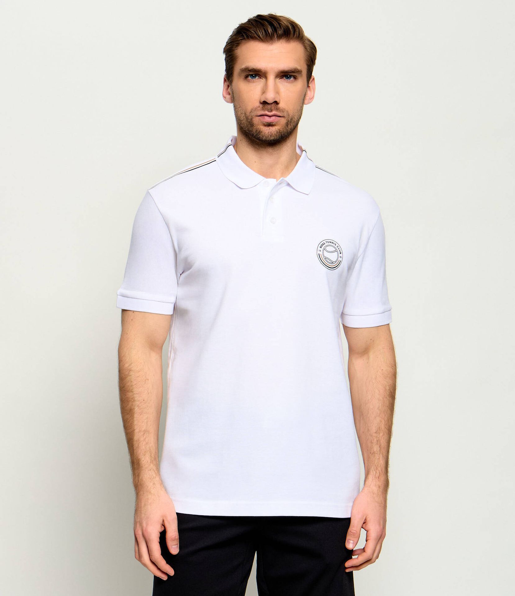 BOSS GREEN Polo PL_Boss Open Regular Fit stretch