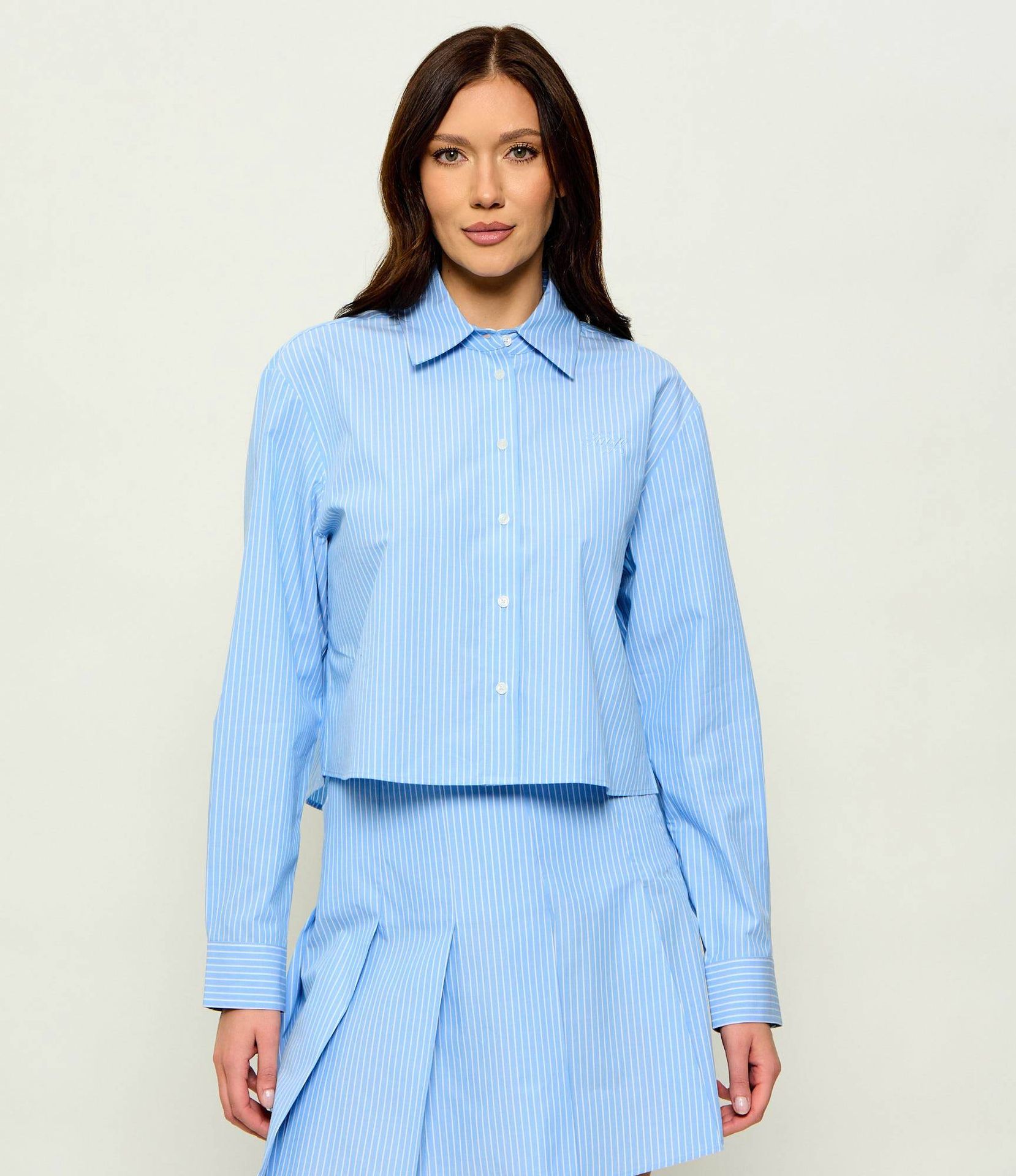 Hugo Blue Koszula Epic_B Cropped Fit