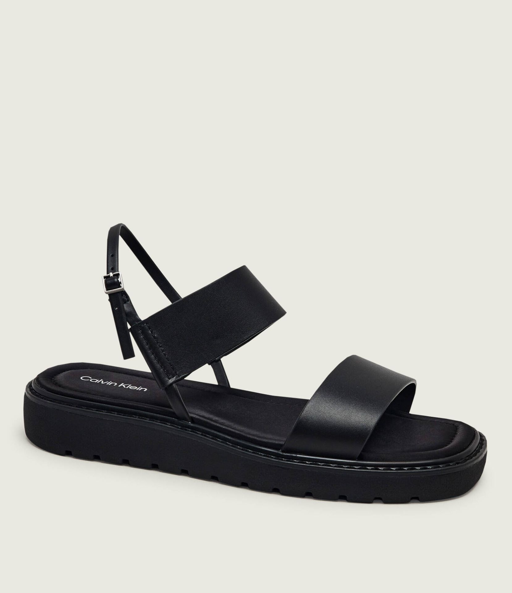 Calvin Klein Skórzane sandały