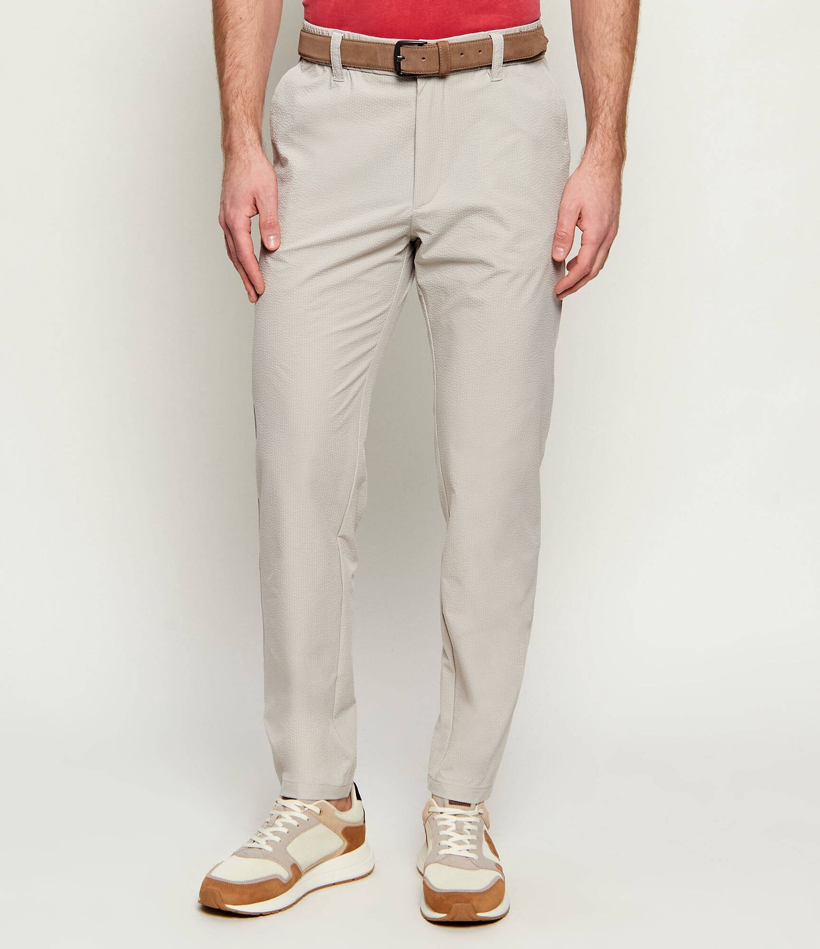 BOSS ORANGE Spodnie chino Chino-Tapered-DS-10 Tapered fit
