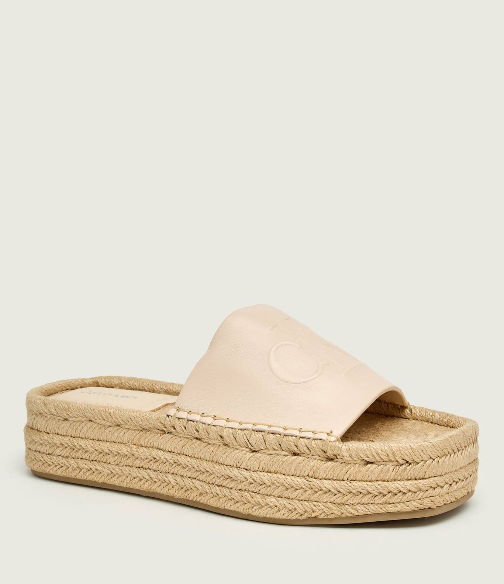 Calvin Klein Skórzane klapki