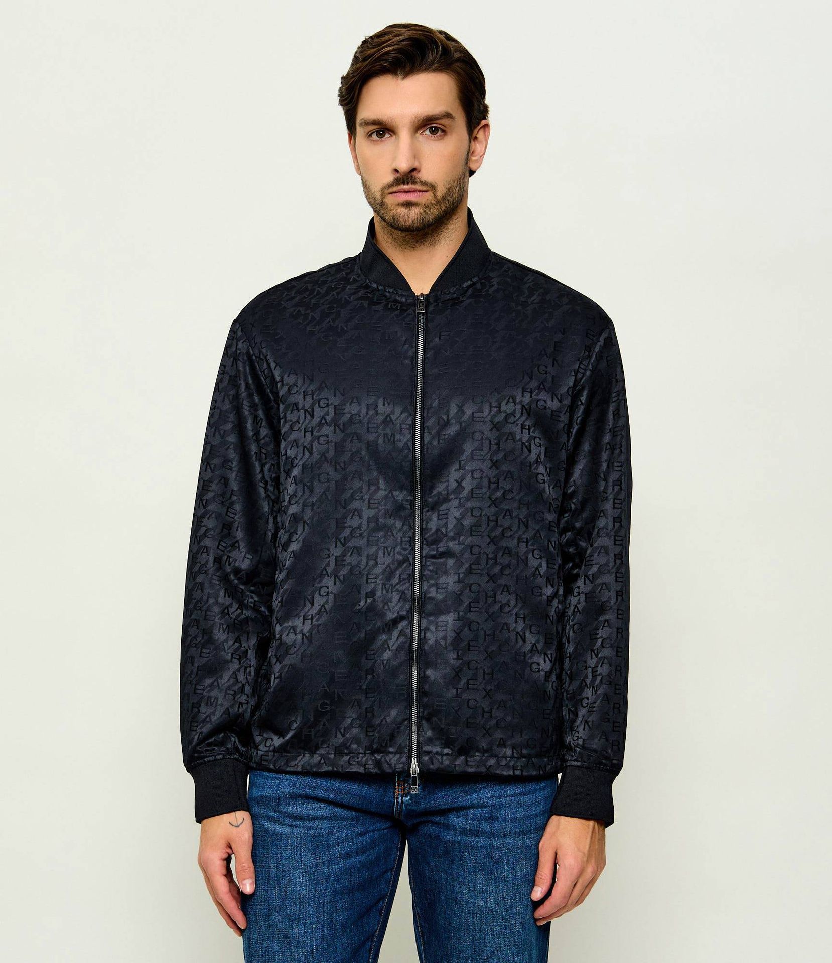 Armani Exchange Kurtka bomber Regular Fit