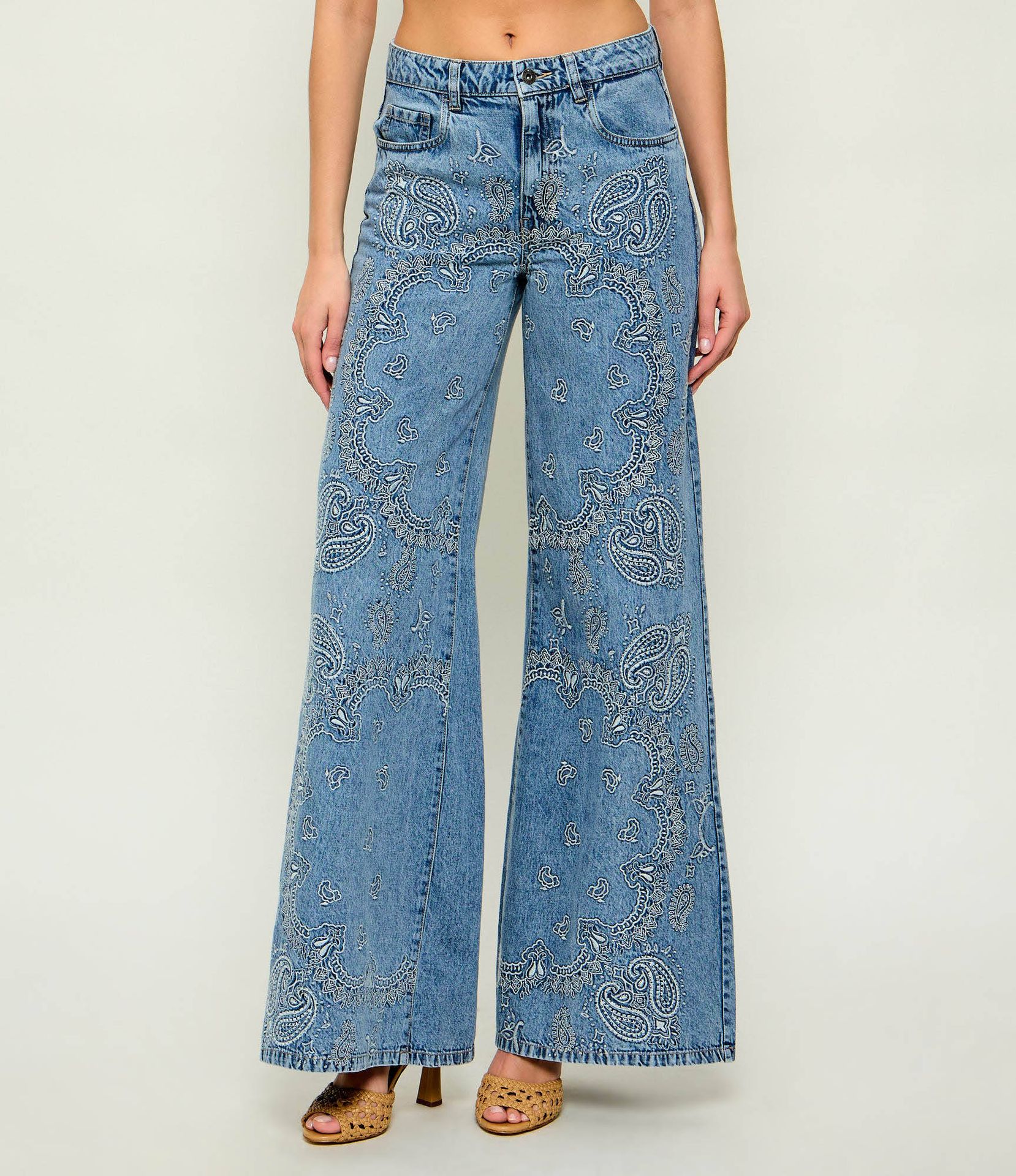Liu Jo Jeansy Ricamo flare fit
