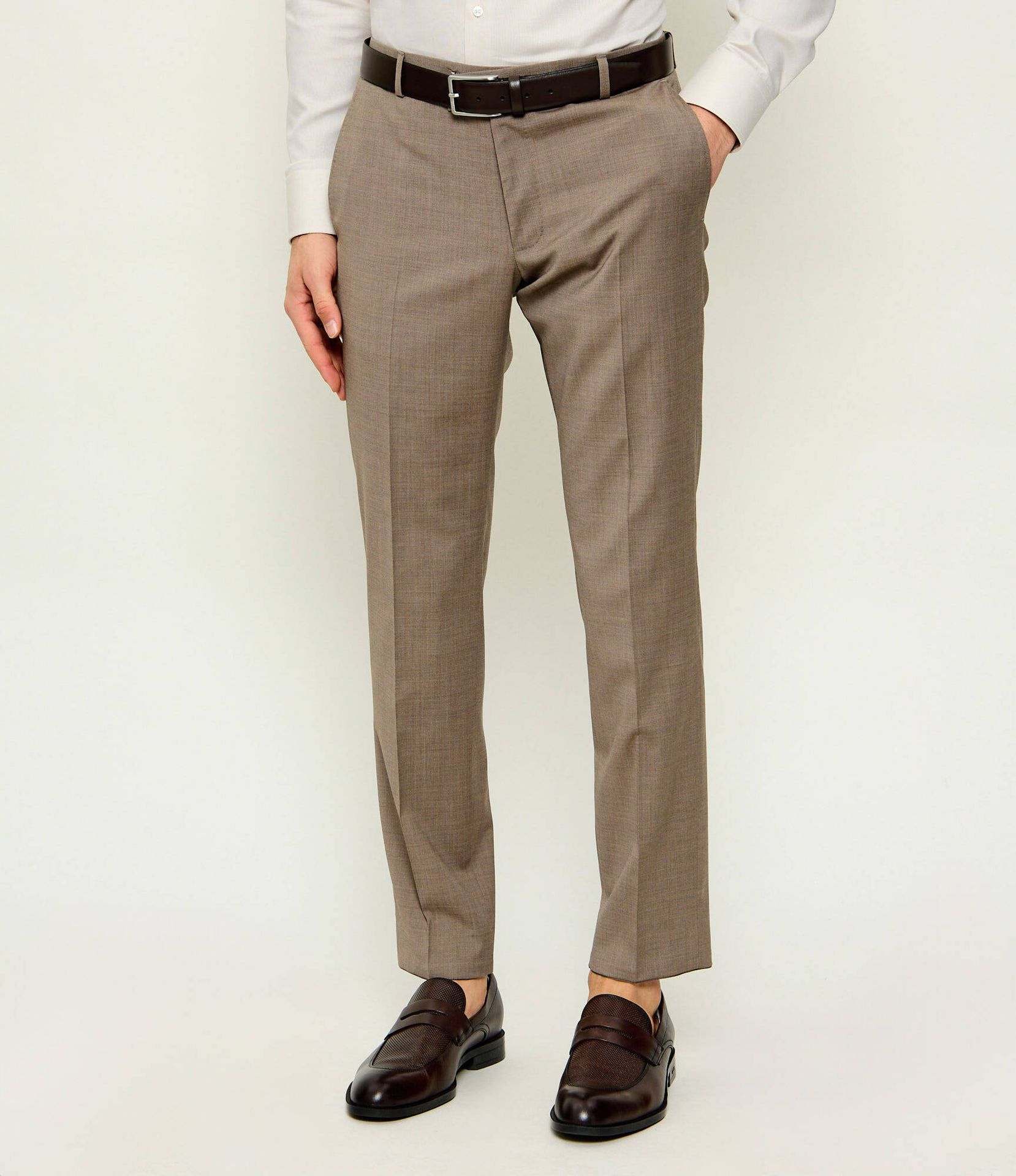 Joop! Wełniane spodnie Blayr Slim Fit