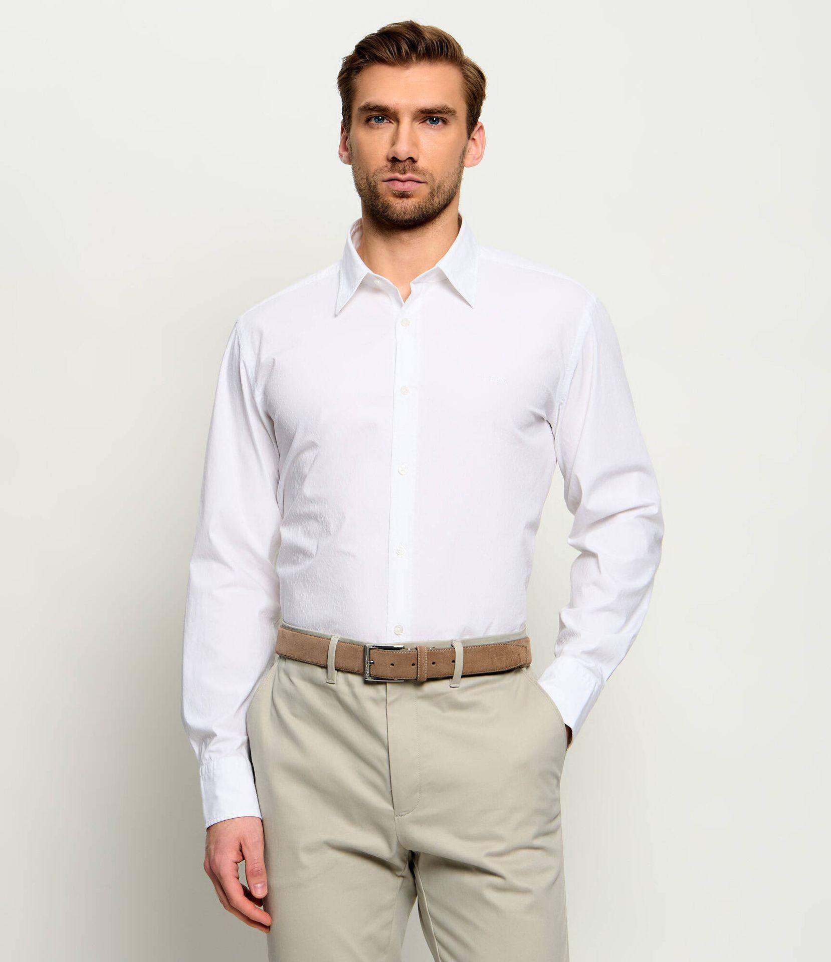 BOSS ORANGE Koszula Relegant_6_M Regular Fit