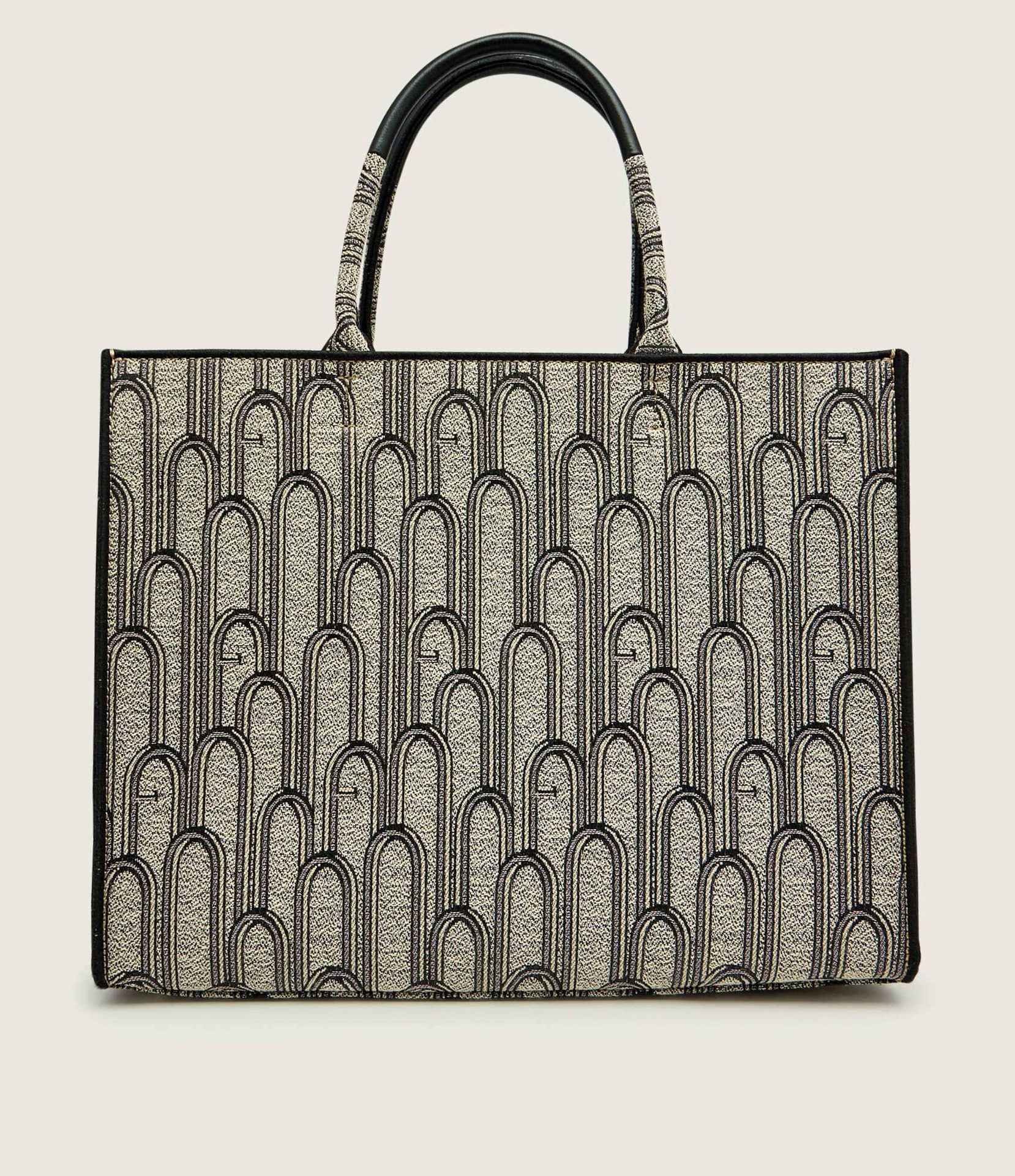 Furla Shopperka FURLA OPPORTUNITY z dodatkiem skóry