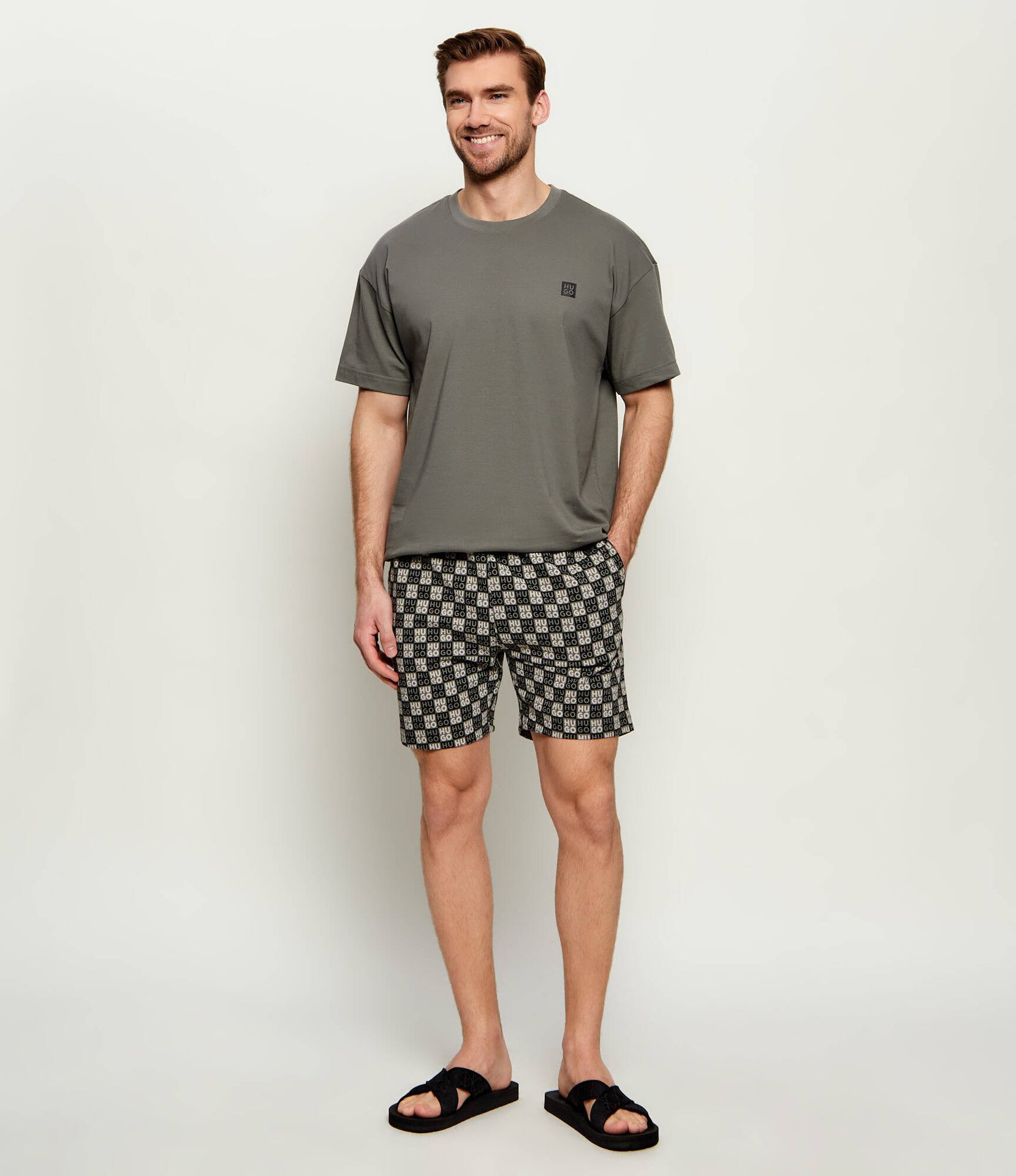 Hugo Bodywear Piżama AARON Regular Fit