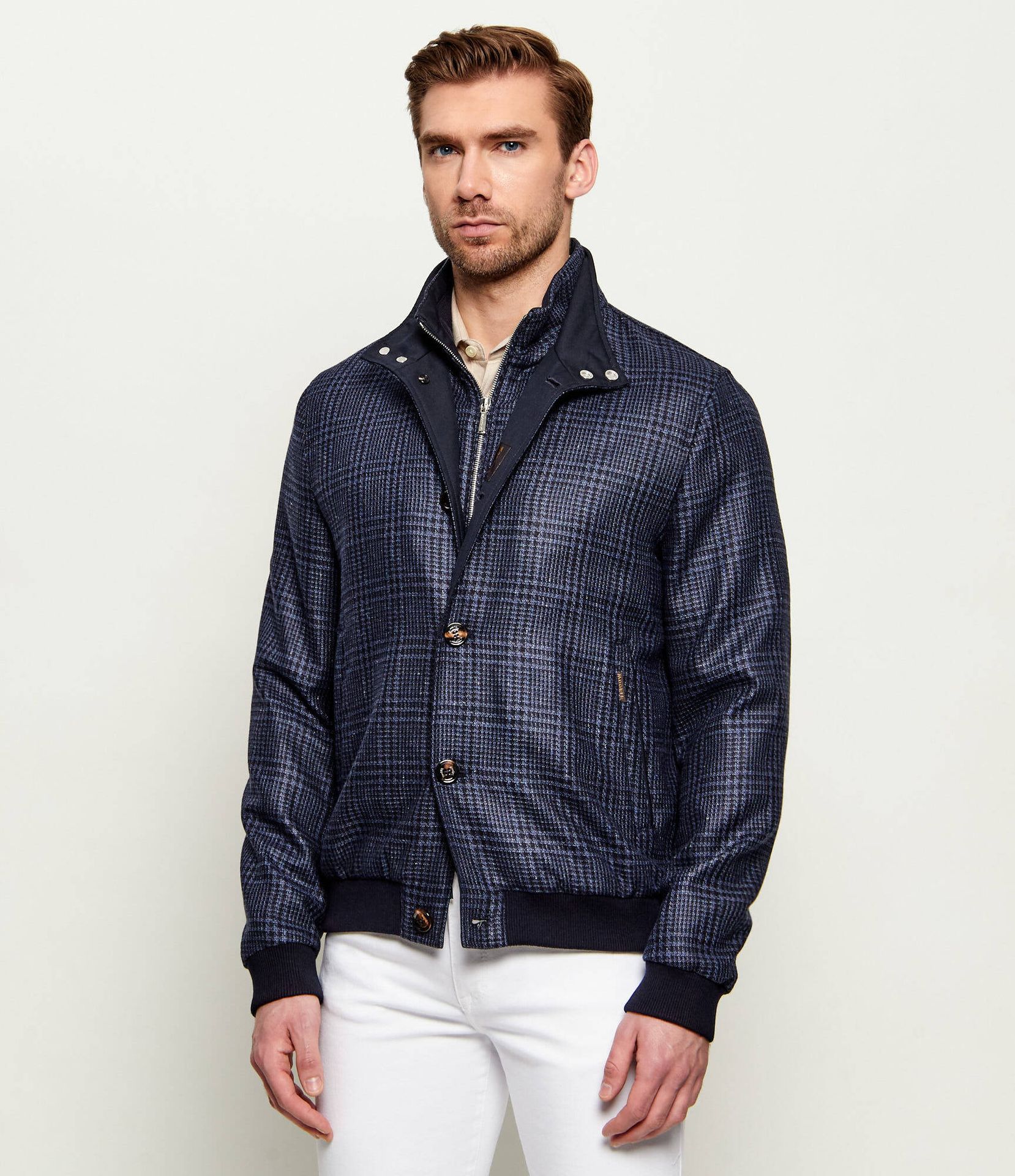 MooRER Kurtka bomber 2w1 BERNIE-LP6 Regular Fit