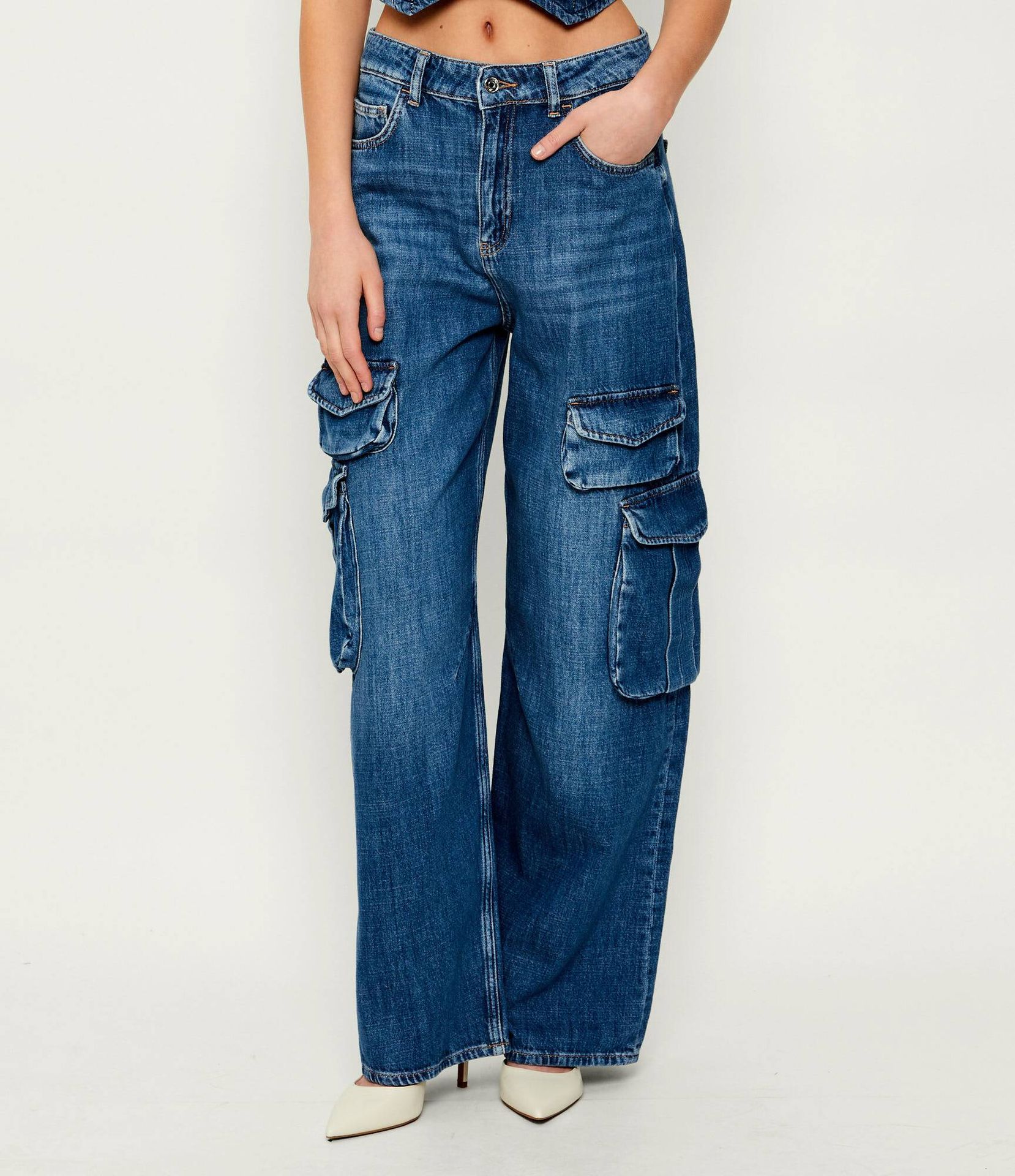 Liu Jo Jeansy cargo Relaxed fit
