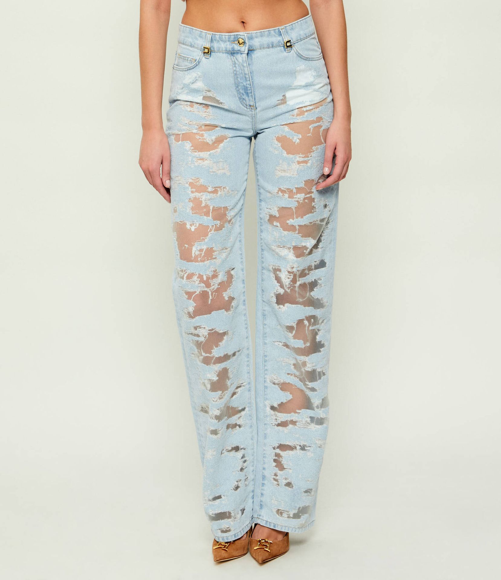 Elisabetta Franchi Jeansy Straight fit