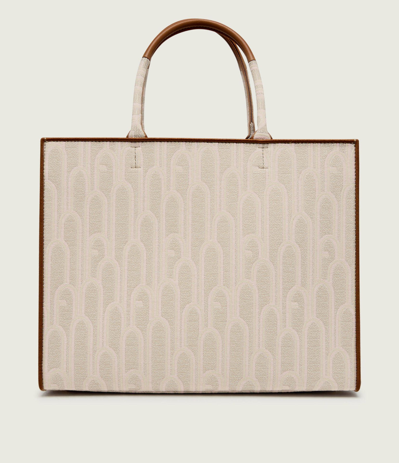 Furla Shopperka FURLA OPPORTUNITY z dodatkiem skóry